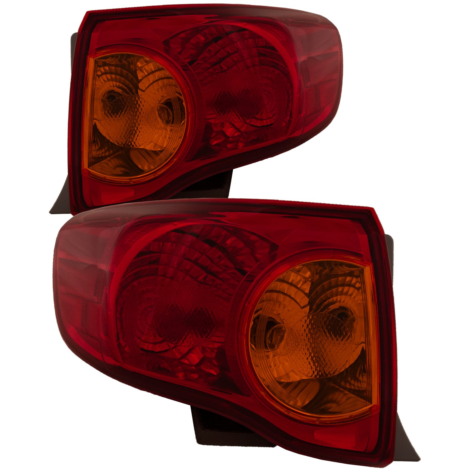 Tail Light Set For 09-10 Toyota Corolla; CAPA Certified