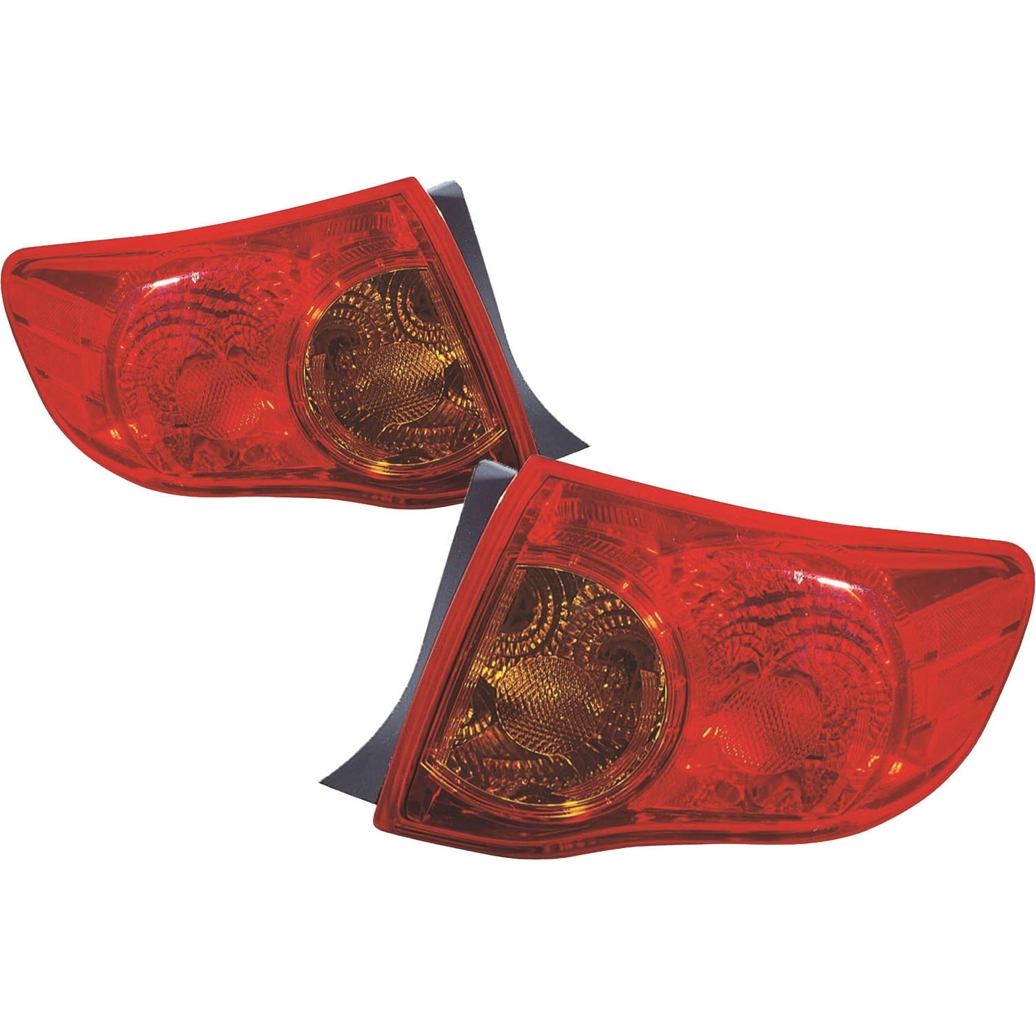 Tail Light Set For 09-10 Toyota Corolla; CAPA Certified