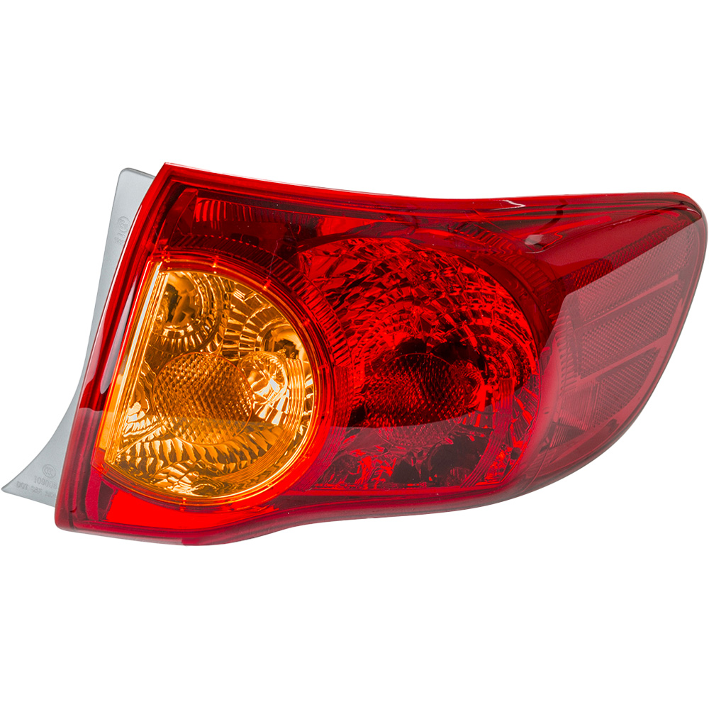 Right Passenger Side Tail Light For 09-10 Toyota Corolla; CAPA Certified