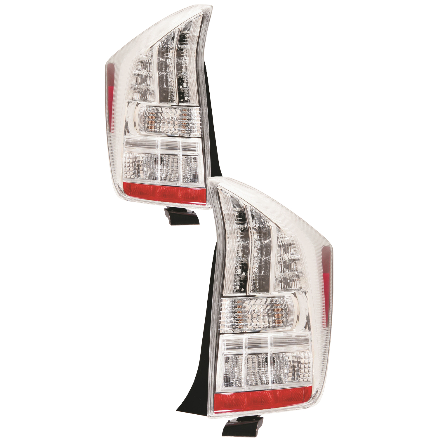 Tail Light Set For 10-11 Toyota Prius; CAPA Certified