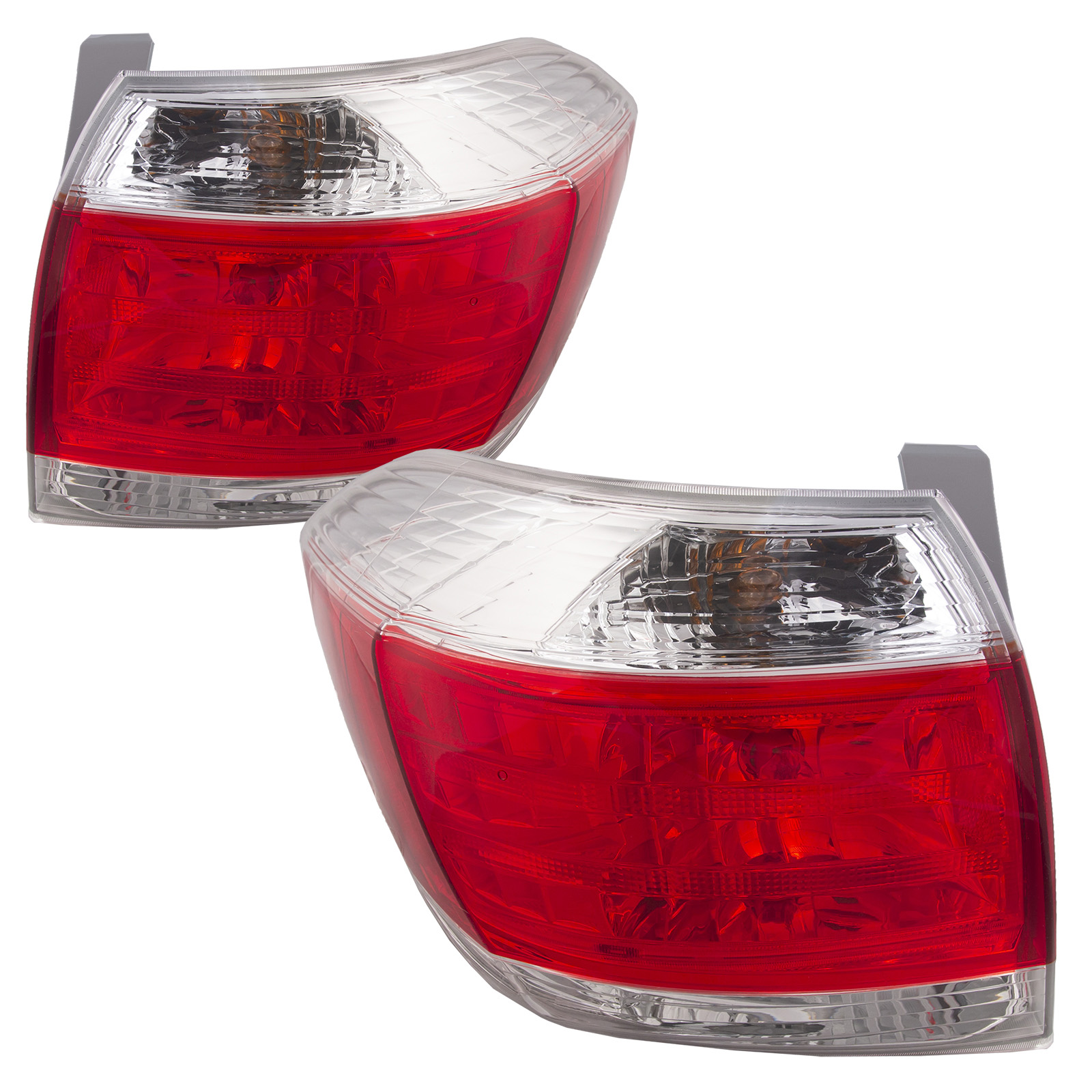 Tail Light Set For 11-13 Toyota Highlander; CAPA Certified