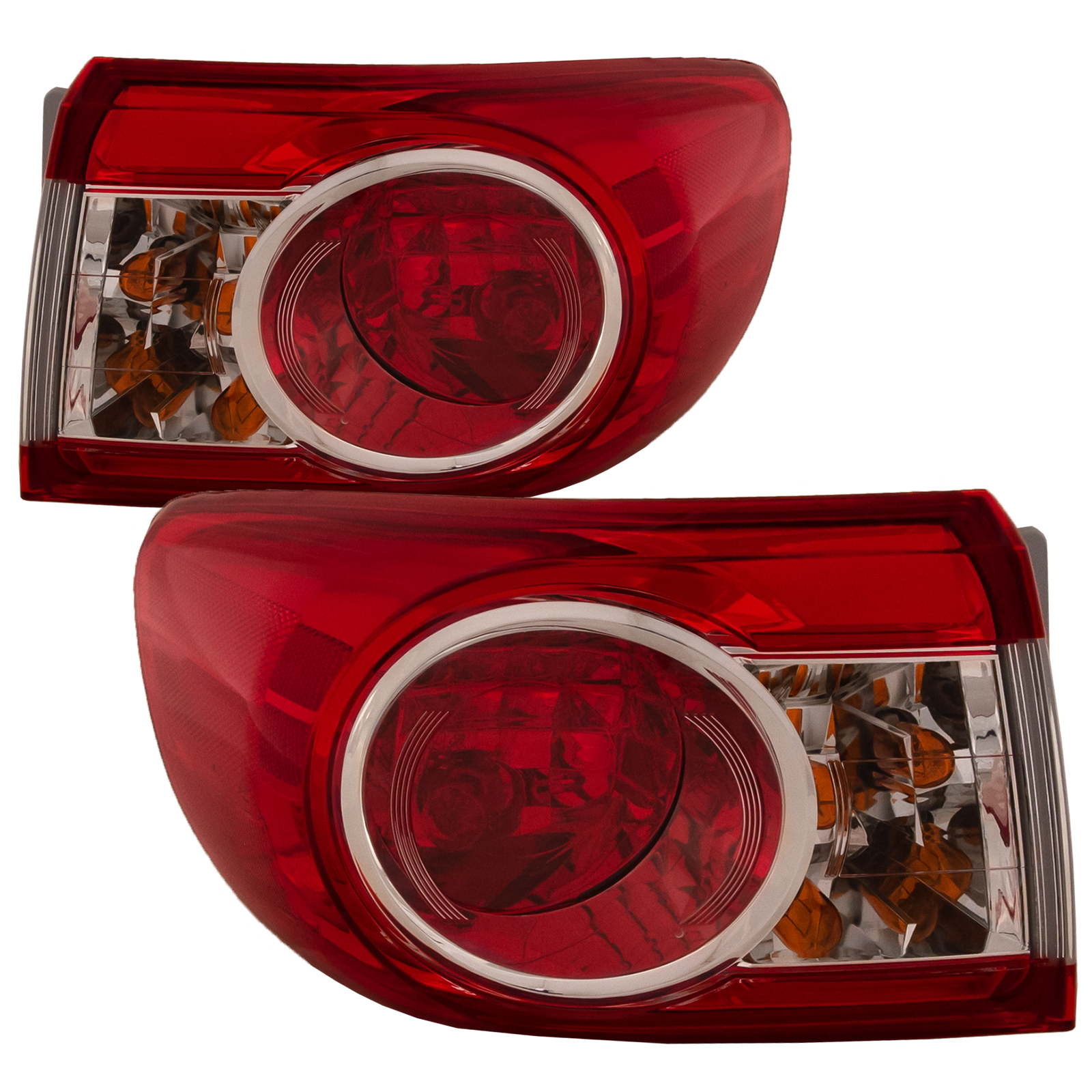 Tail Light Set For 11-13 Toyota Corolla; CAPA Certified