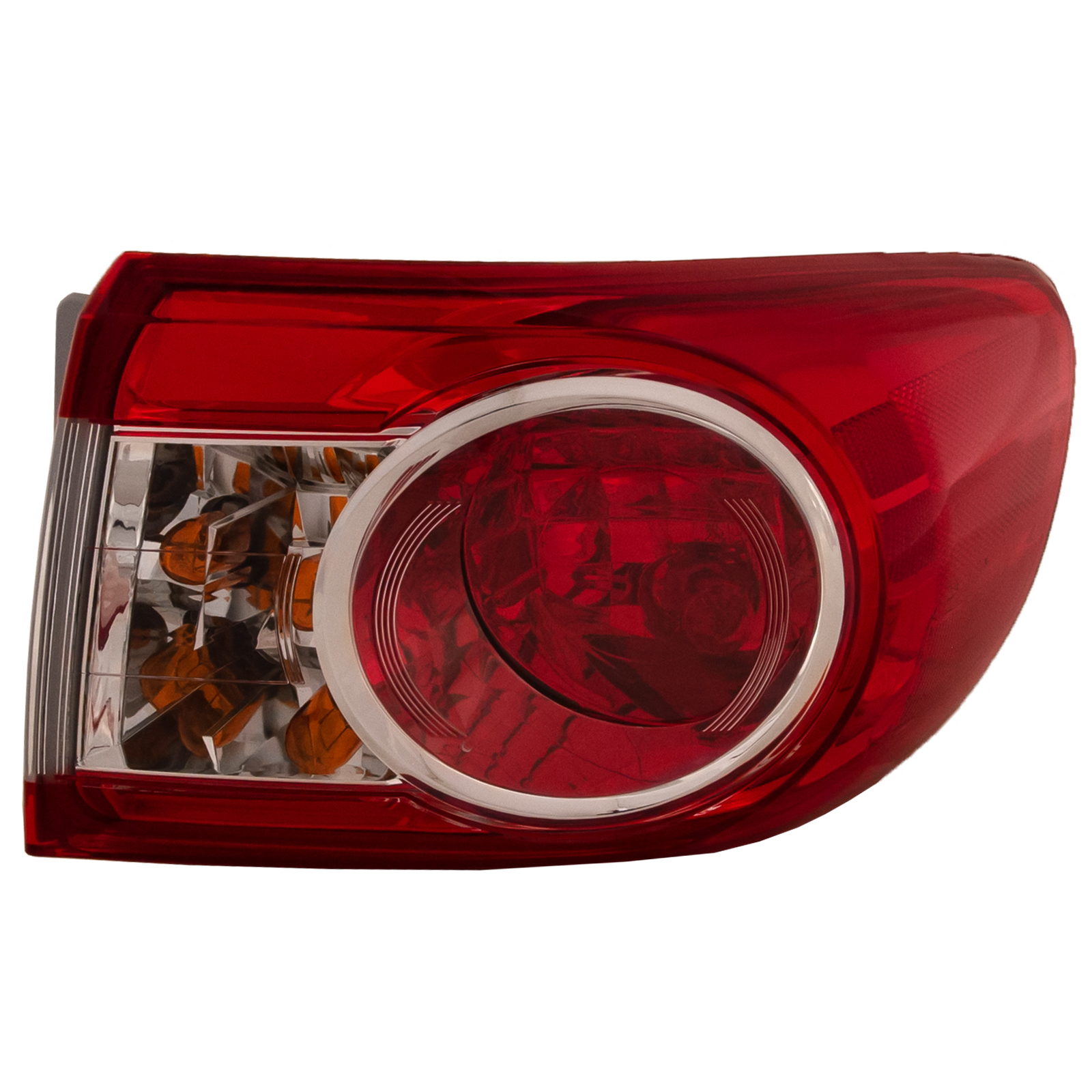 Right Passenger Side Tail Light For 11-13 Toyota Corolla; CAPA Certified