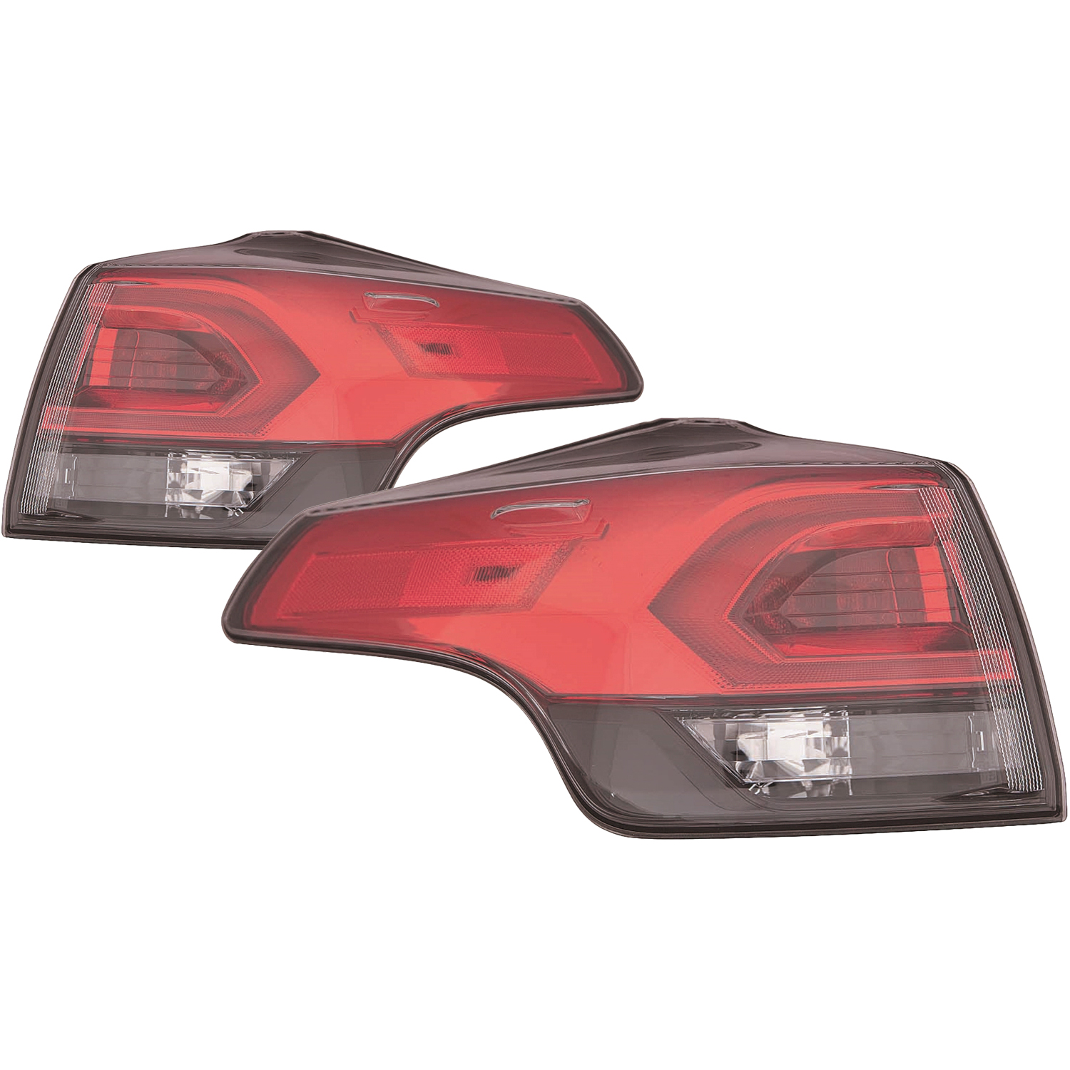 Tail Light Set For 16-18 Toyota RAV4; CAPA Certified