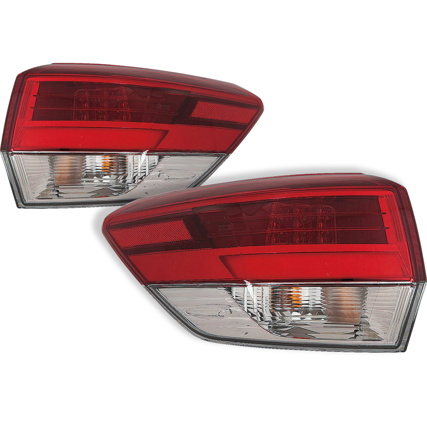 Tail Light Set For 18-19 Toyota Highlander; CAPA Certified