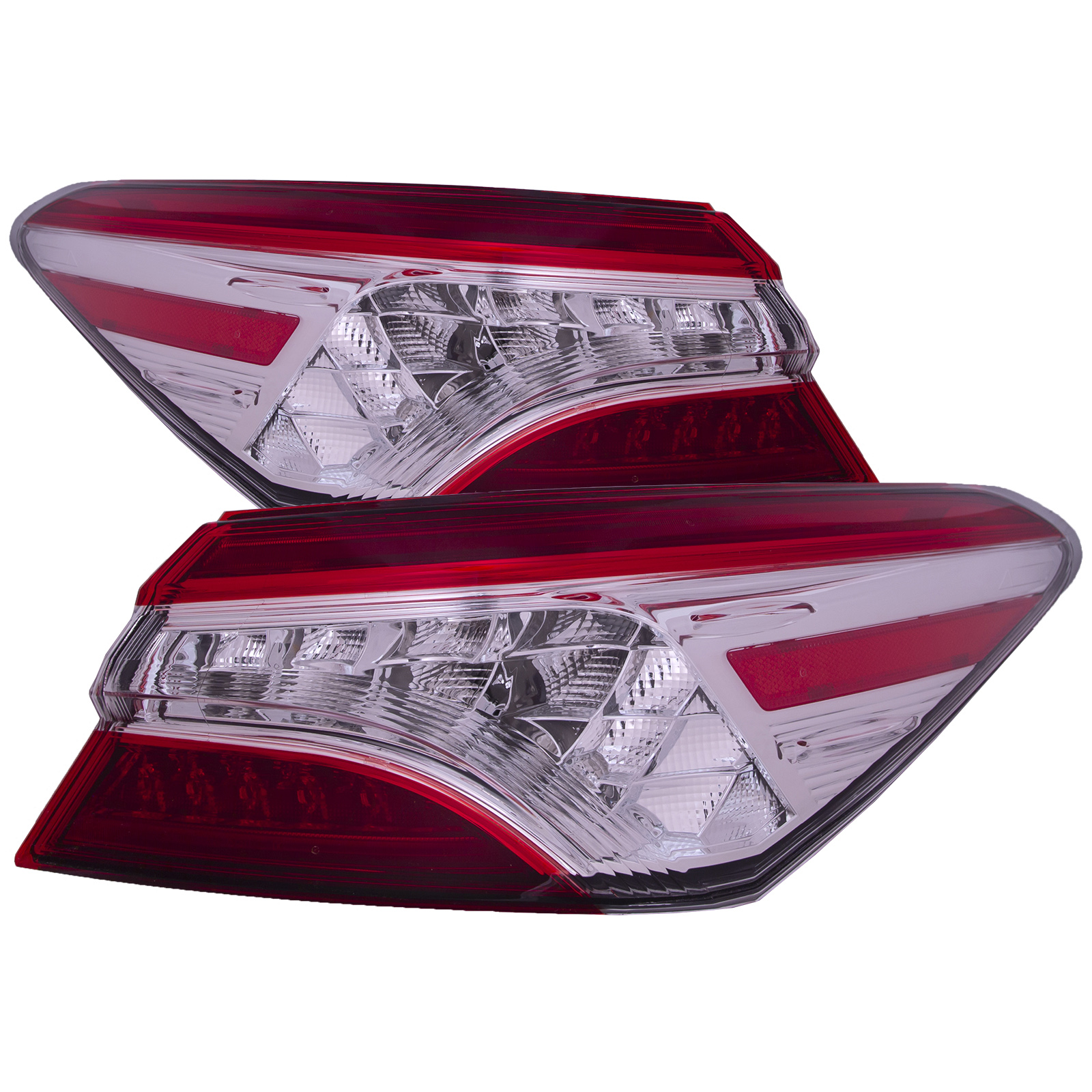 Tail Light Set For 18-20 Toyota Camry; CAPA Certified