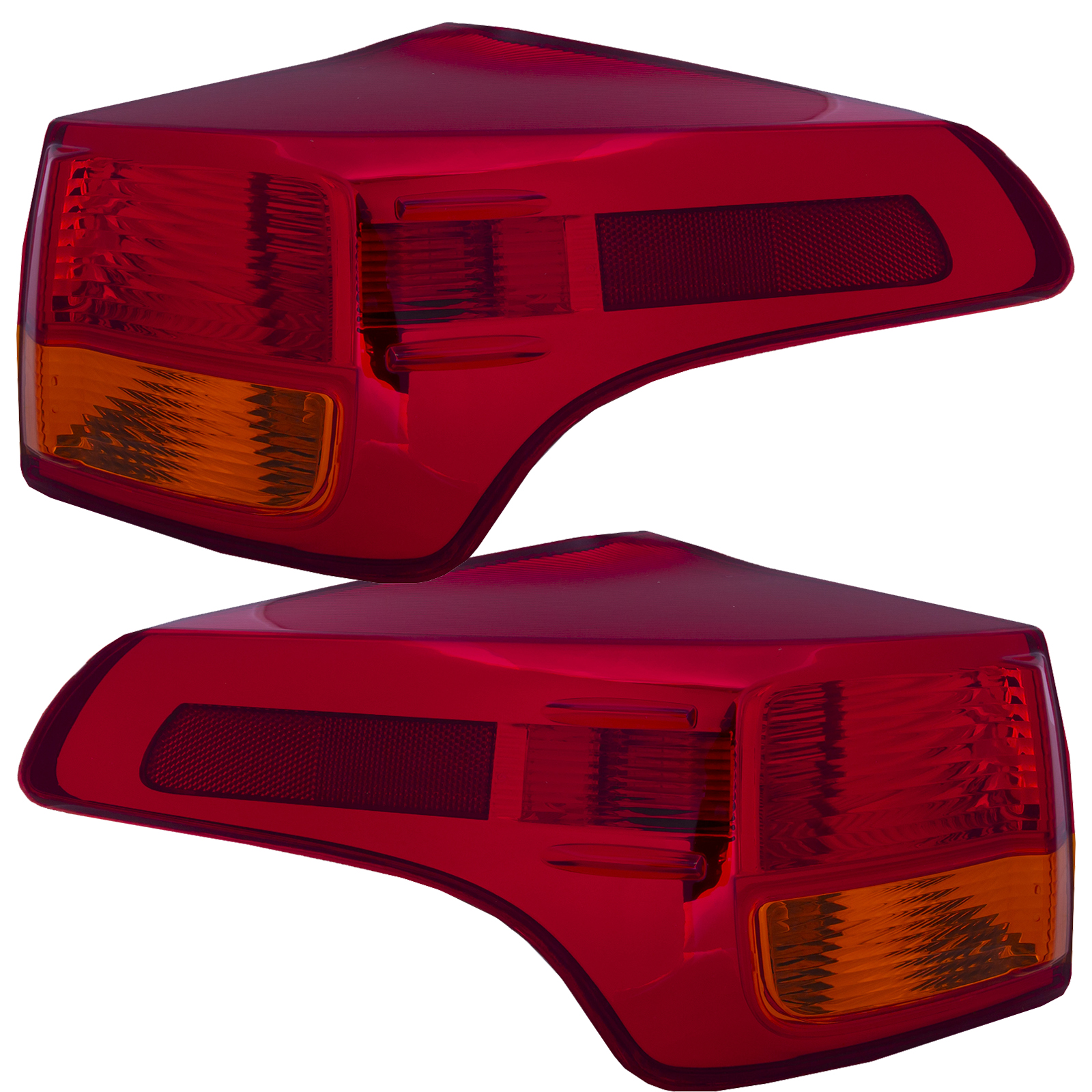 Tail Light Set For 13-15 Toyota RAV4; CAPA Certified