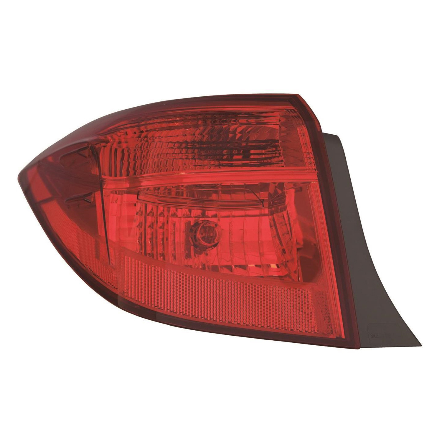 Left Driver Side Tail Light For 17-19 Toyota Corolla; CAPA Certified
