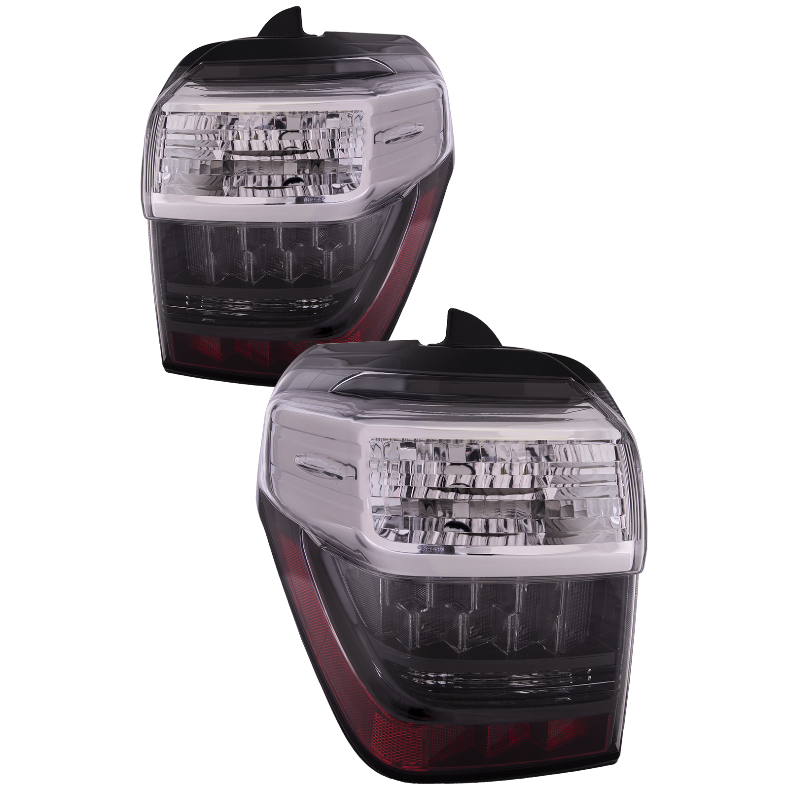 Tail Light Set For 14-24 Toyota 4Runner; CAPA Certified