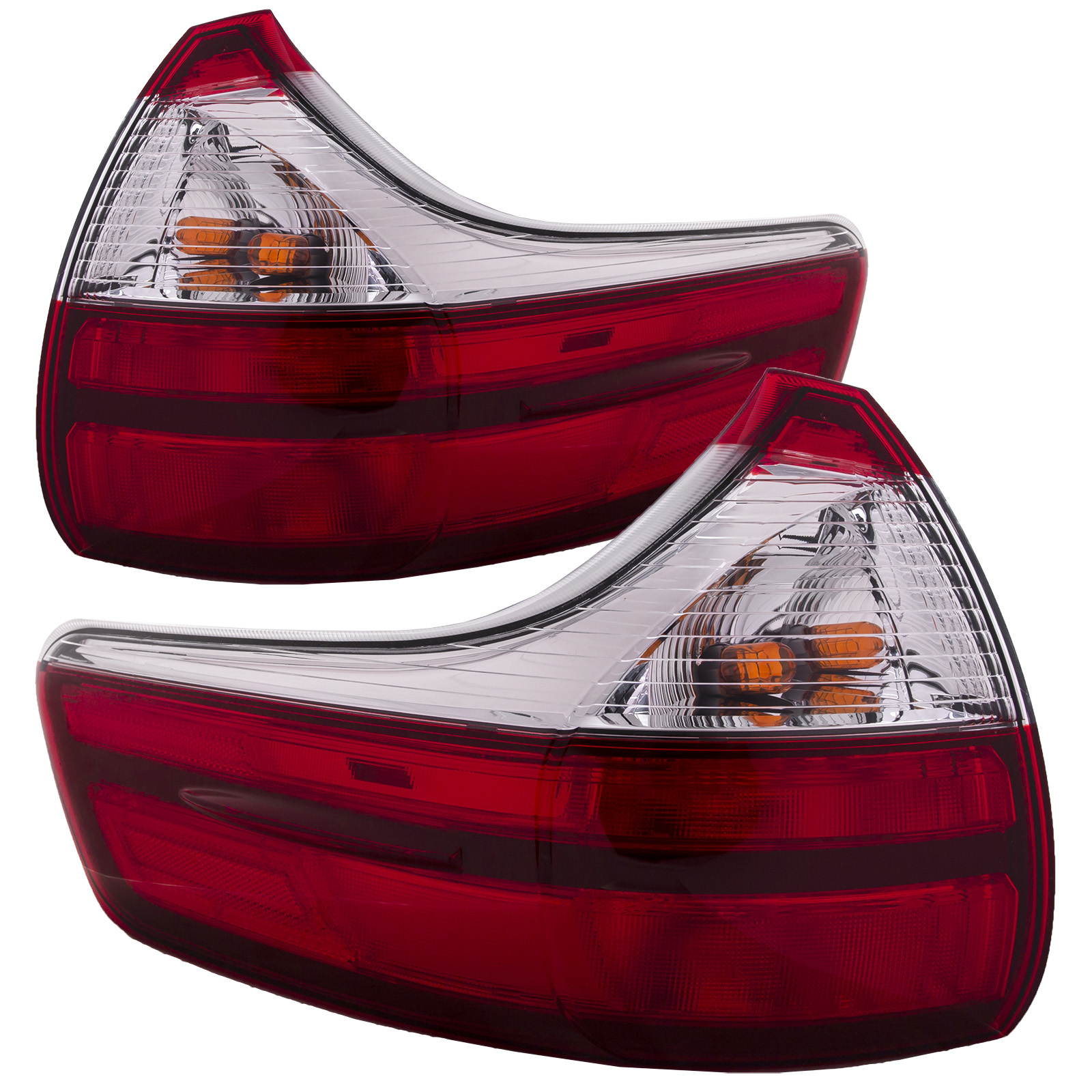 Tail Light Set For 15-20 Toyota Sienna; CAPA Certified