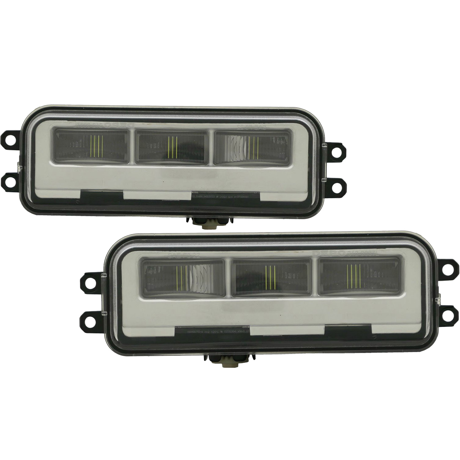 Fog Light Set For 23-25 Toyota Sequoia, 22-25 Toyota Tundra; CAPA Certified