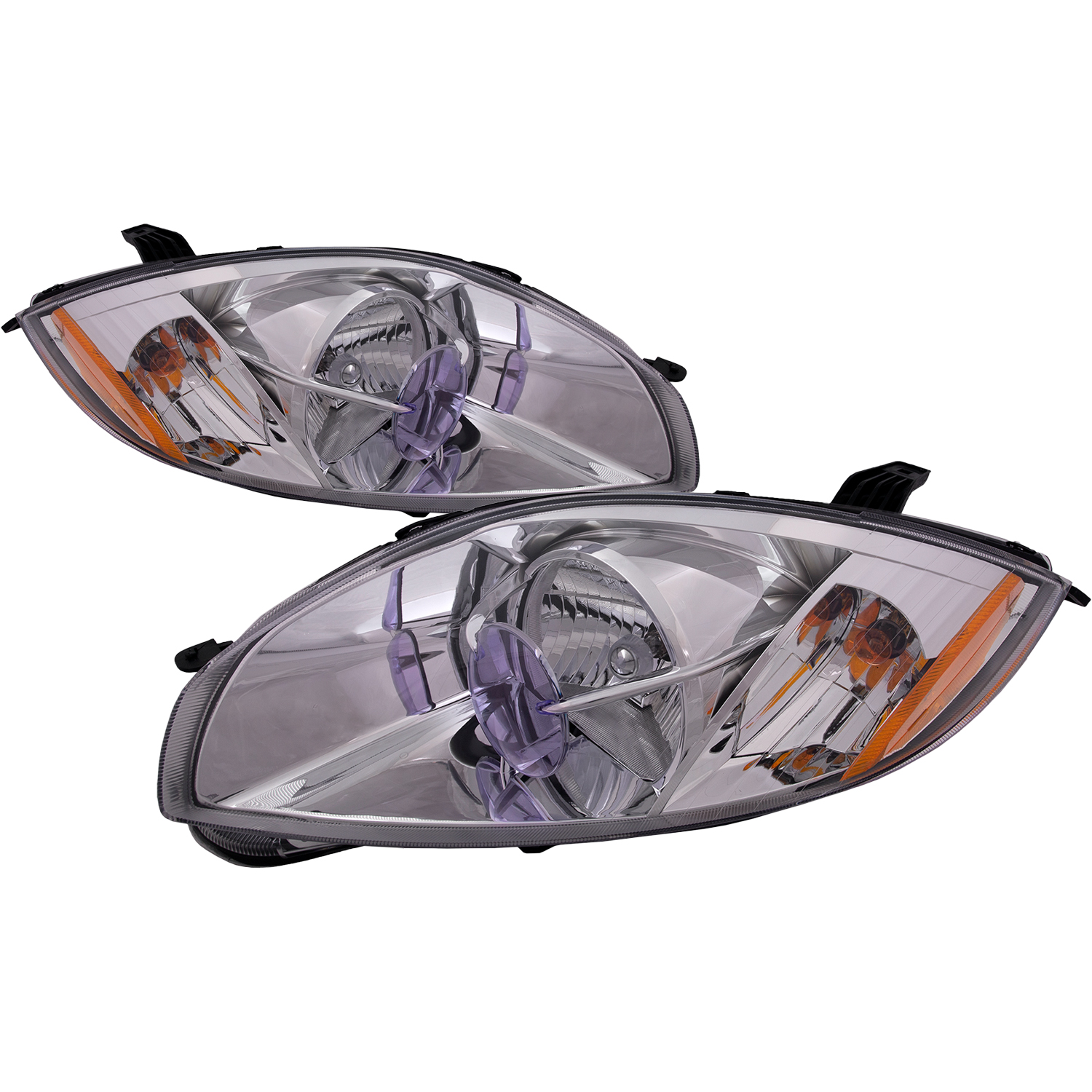 Headlight Set For 07-12 Mitsubishi Eclipse; CAPA Certified