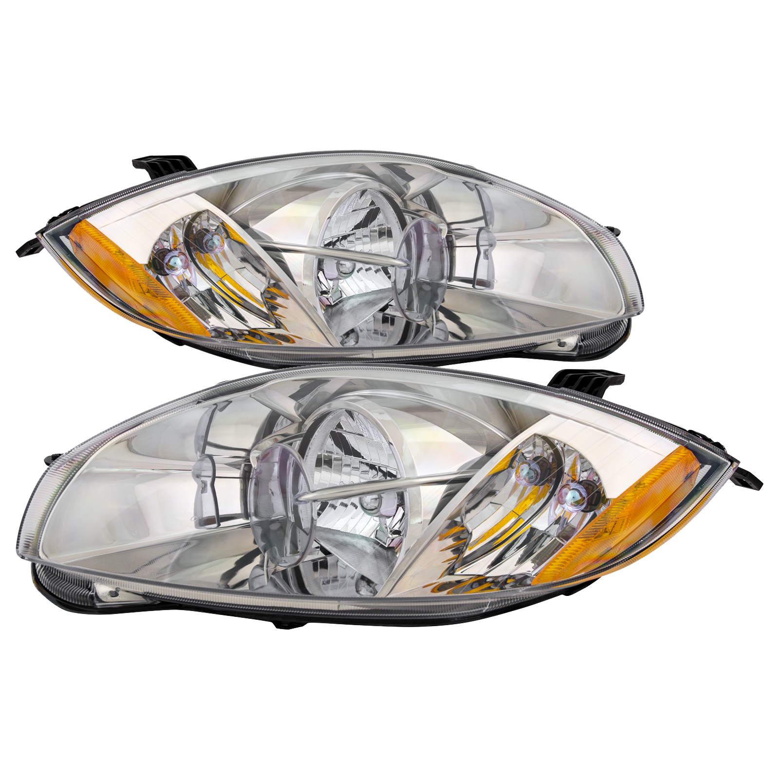 Headlight Set For 06-07 Mitsubishi Eclipse; CAPA Certified