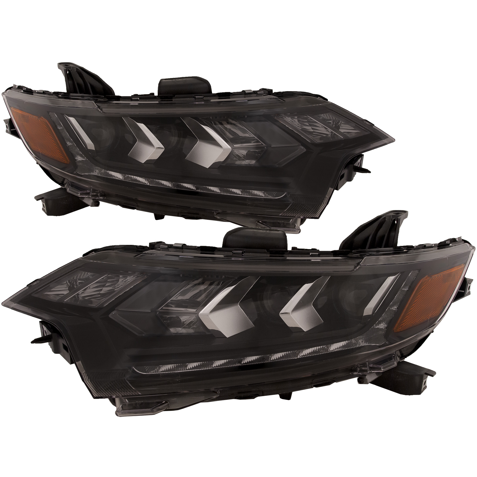 Headlight Set For 19-20 Mitsubishi Outlander; CAPA Certified