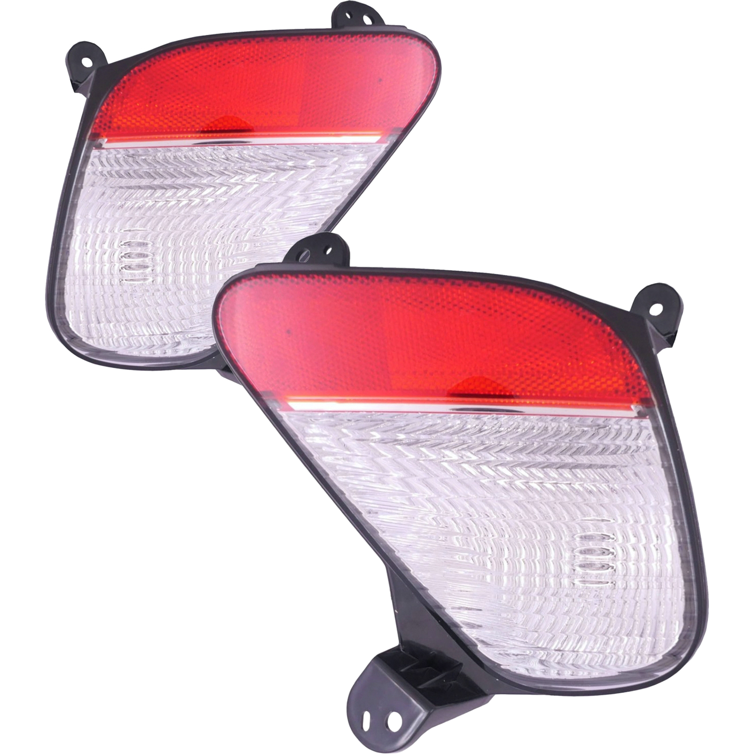 Tail Light Set For 18-20 Mitsubishi Eclipse Cross; CAPA Certified