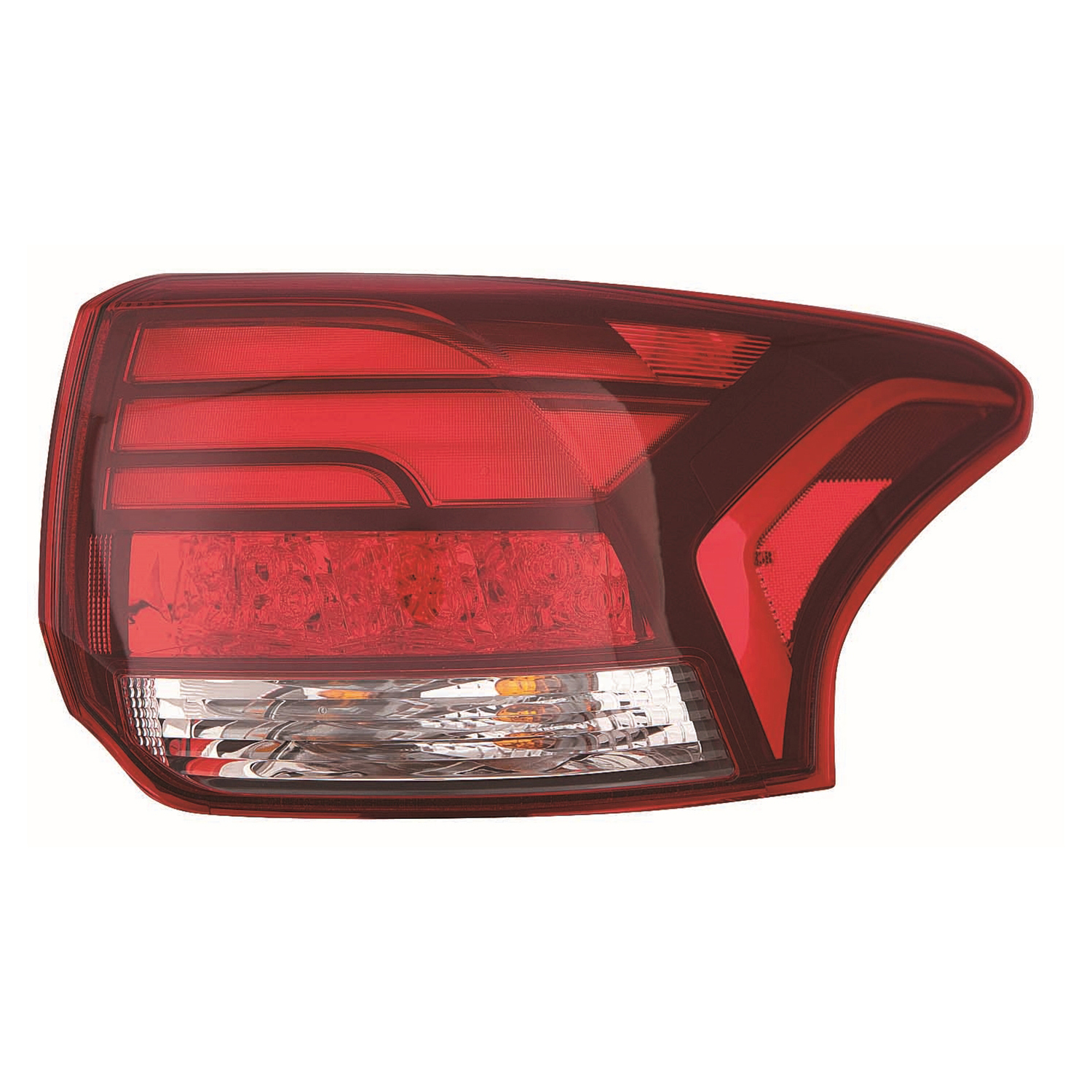 Left Driver Side Tail Light For 16-20 Mitsubishi Outlander; CAPA Certified