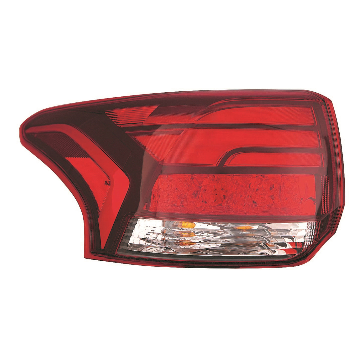 Right Passenger Side Tail Light For 16-20 Mitsubishi Outlander; CAPA Certified