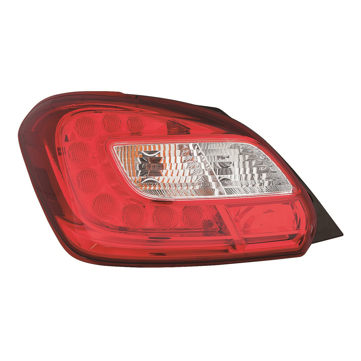Left Driver Side Tail Light For 17-20 Mitsubishi Mirage; CAPA Certified