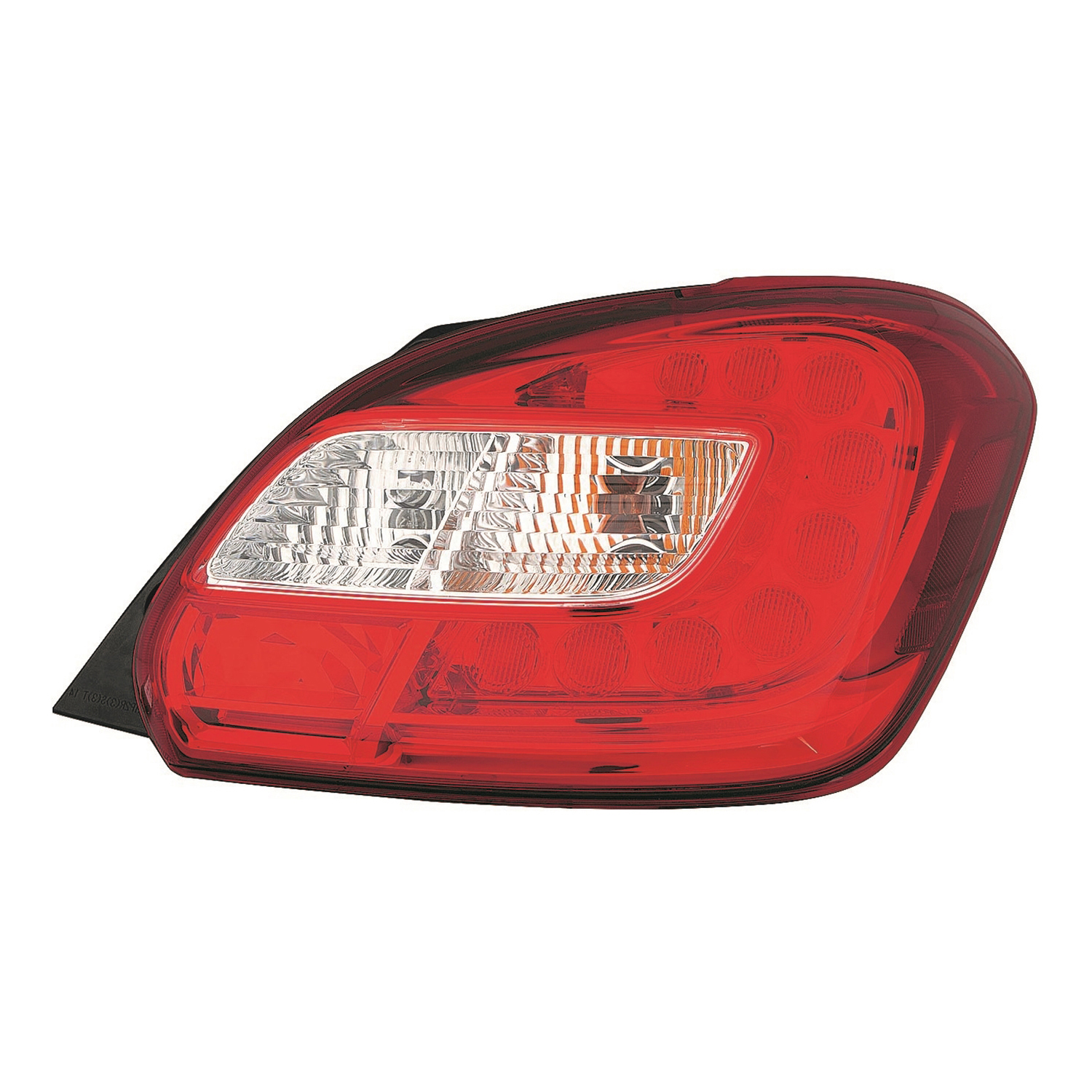 Right Passenger Side Tail Light For 17-20 Mitsubishi Mirage; CAPA Certified