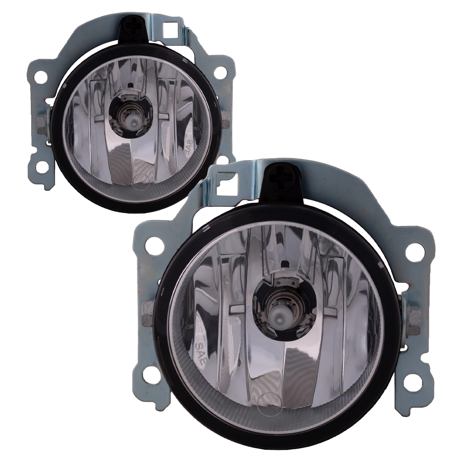 Fog Light Set For 16-20 Mitsubishi Outlander; CAPA Certified
