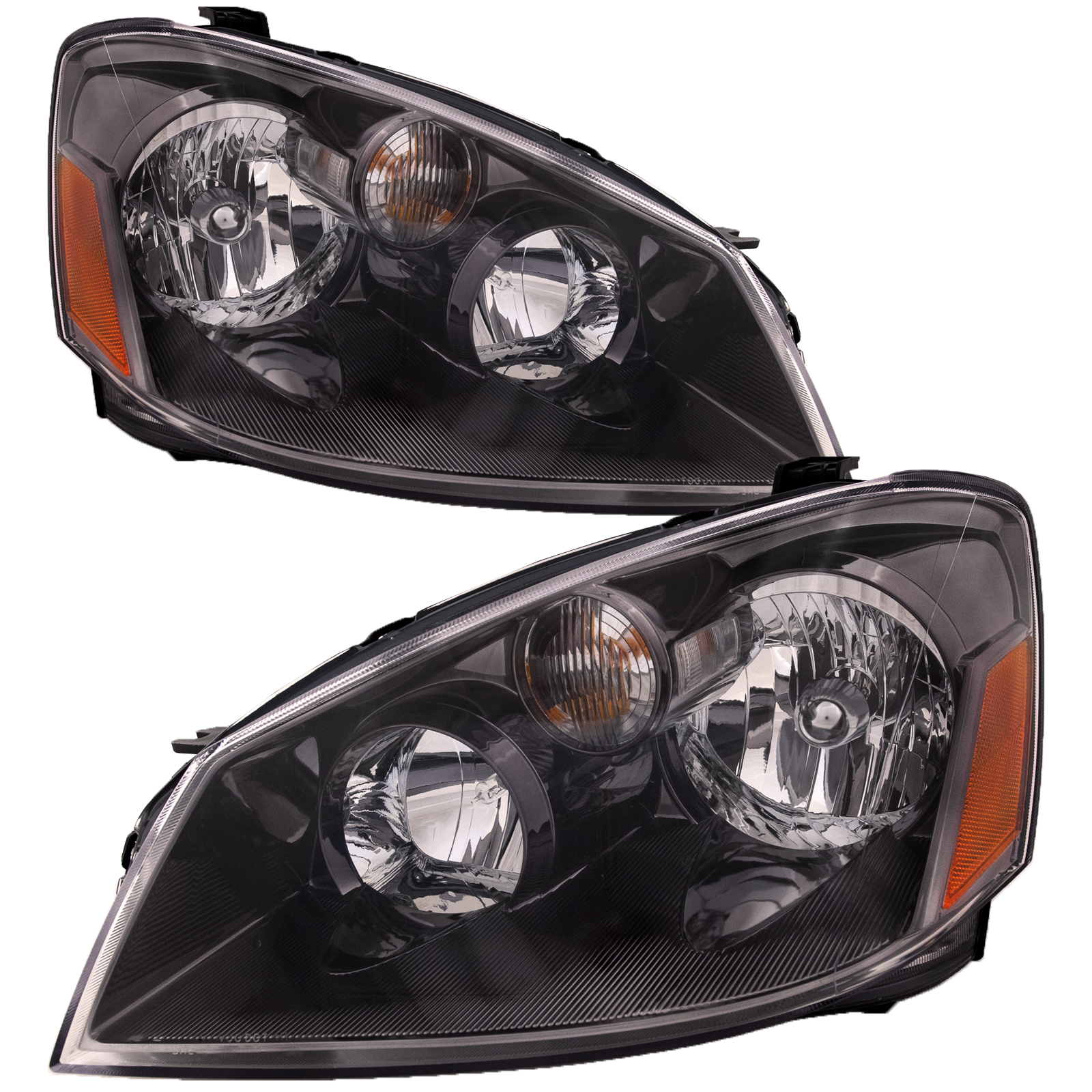Headlight Set For 05-06 Nissan Altima; CAPA Certified