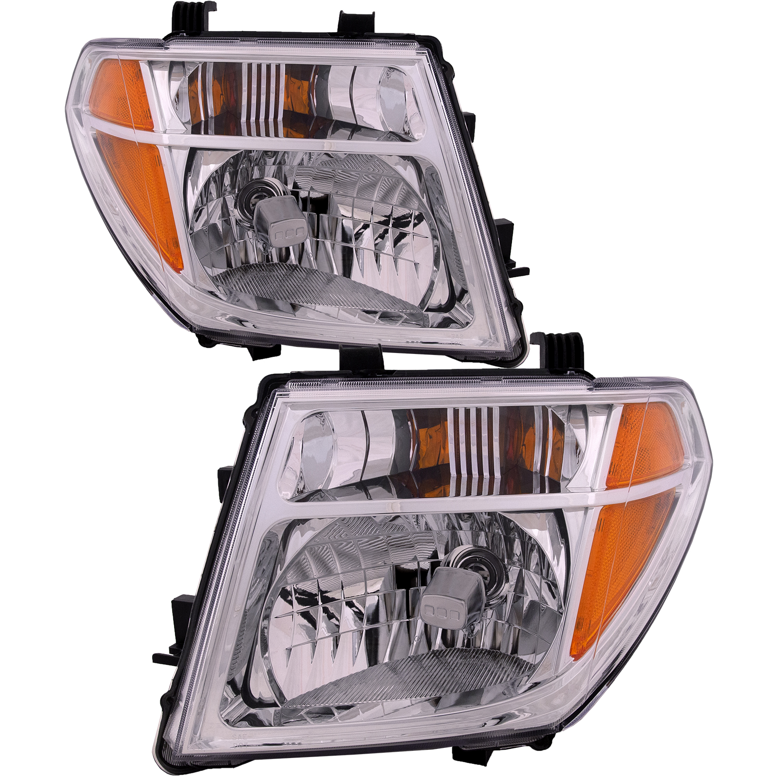 Headlight Set For 05-08 Nissan Frontier, 05-07 Nissan Pathfinder; CAPA Certified