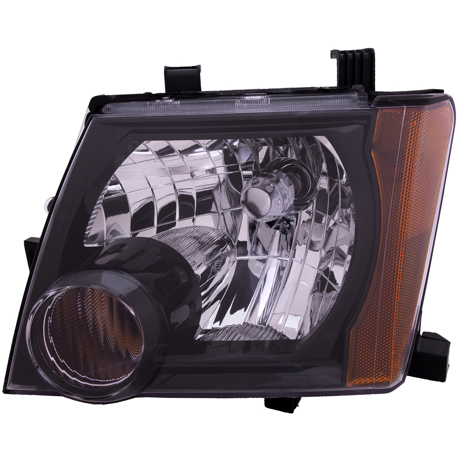 Left Driver Side Headlight For 08-15 Nissan Xterra; CAPA Certified