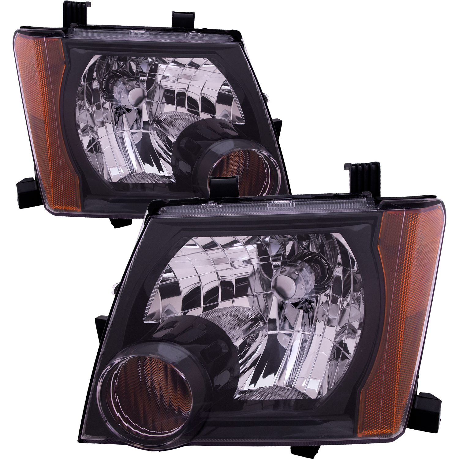 Headlight Set For 08-15 Nissan Xterra; CAPA Certified
