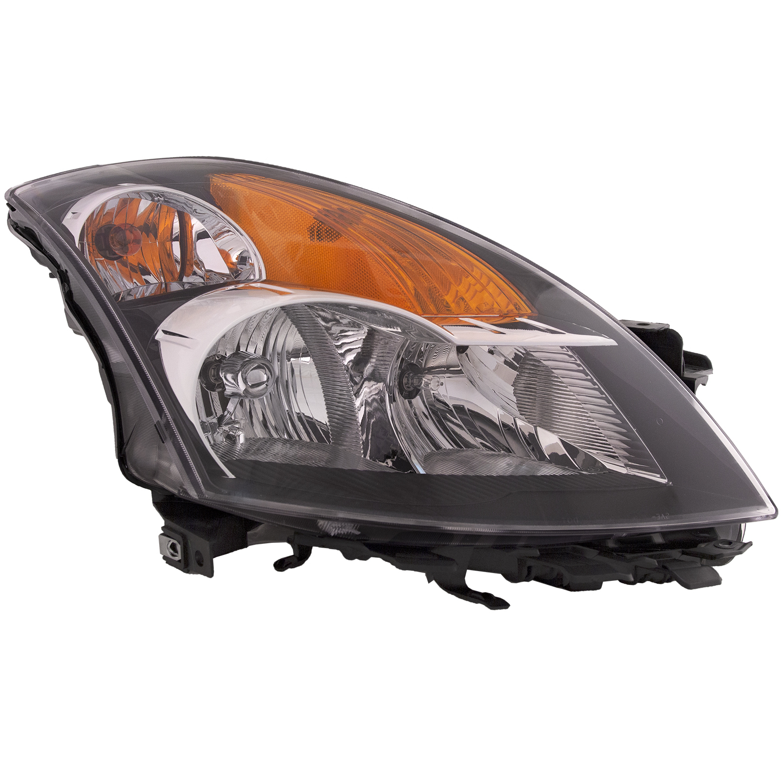 Right Passenger Side Headlight For 07-09 Nissan Altima; CAPA Certified
