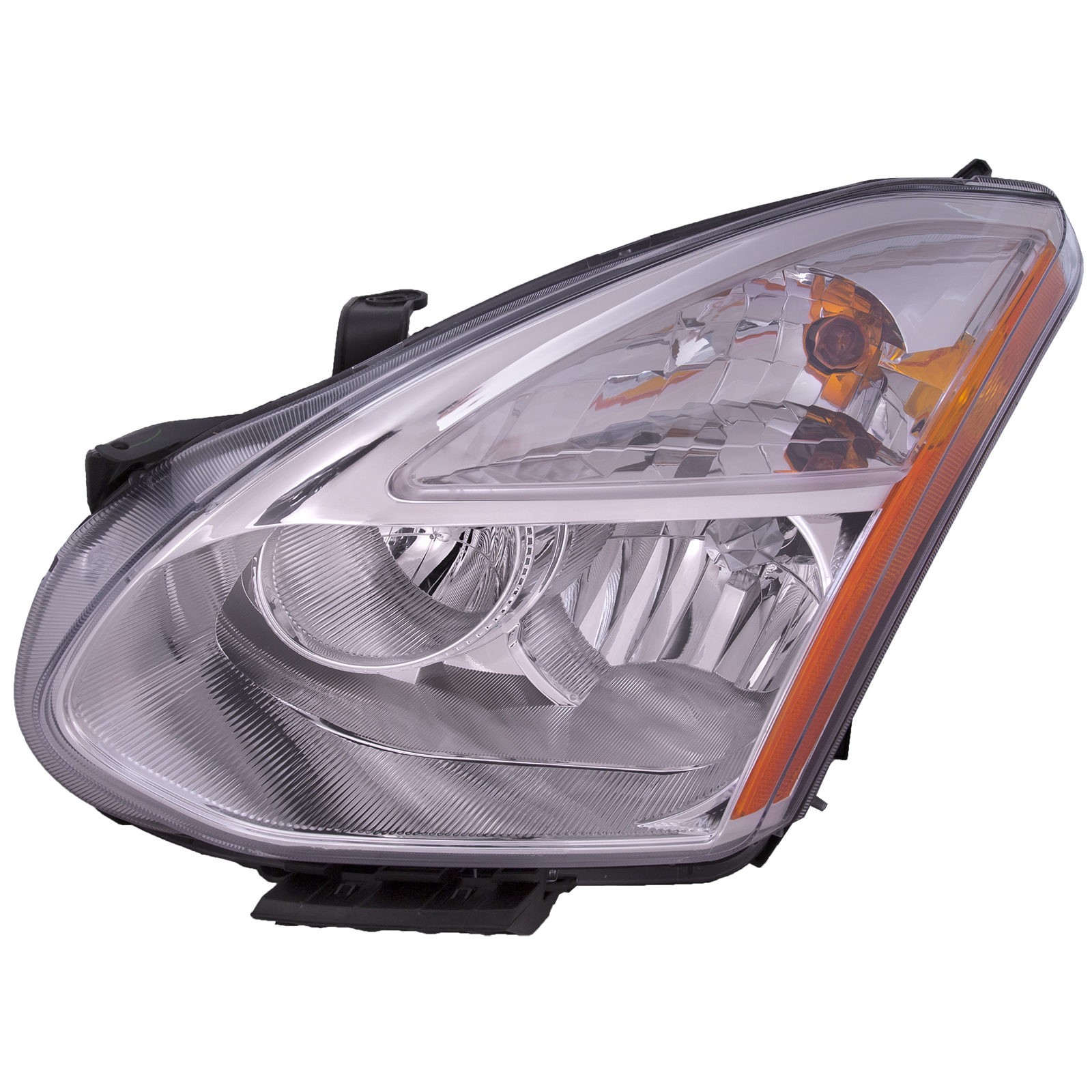 Left Driver Side Headlight For 09-10 Nissan Rogue; CAPA Certified