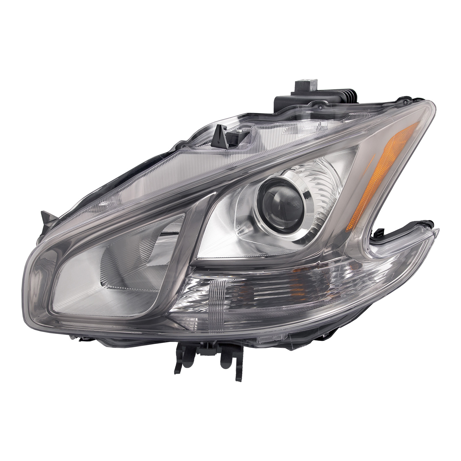Left Driver Side Headlight For 11-14 Nissan Maxima; CAPA Certified