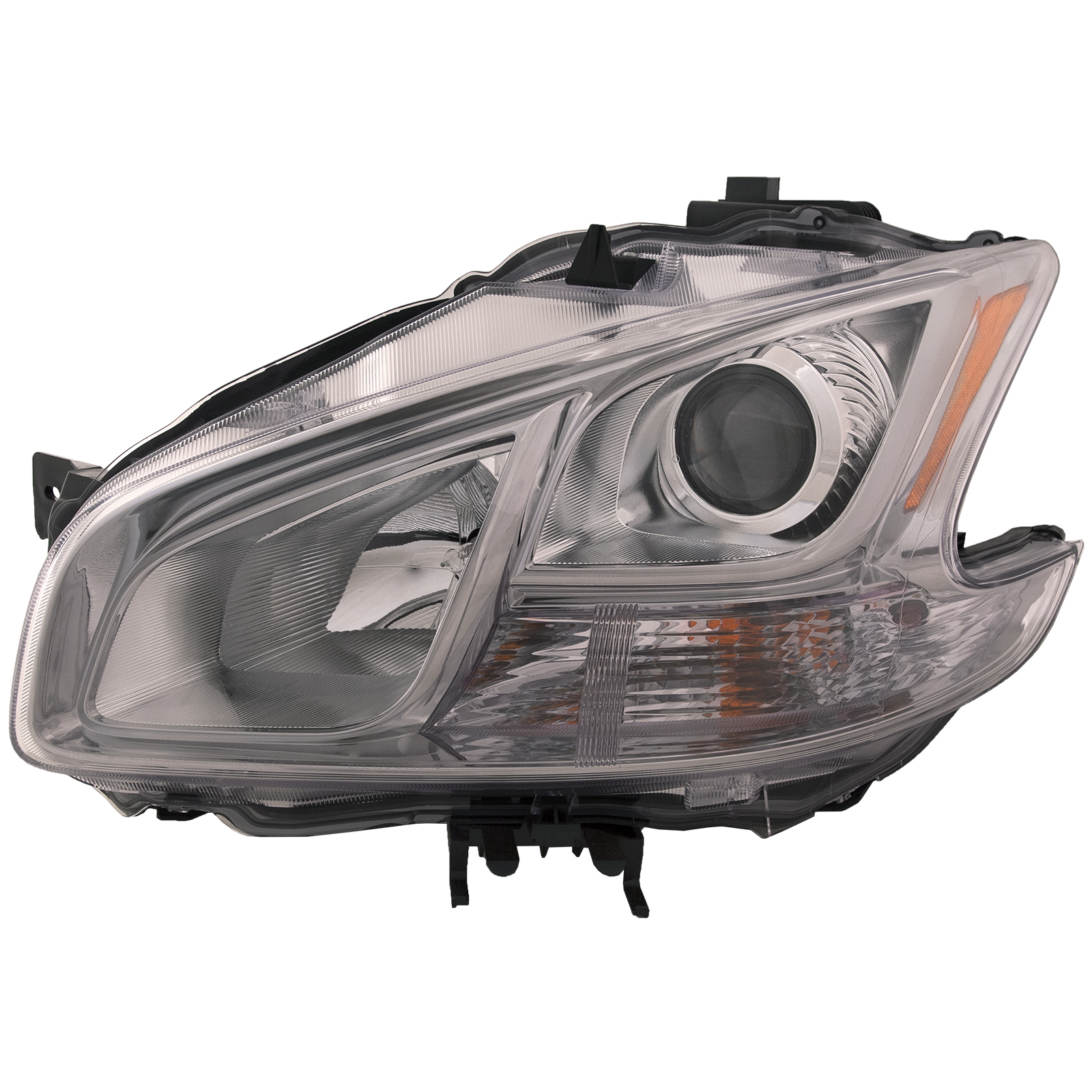 Left Driver Side Headlight For 09-14 Nissan Maxima; CAPA Certified