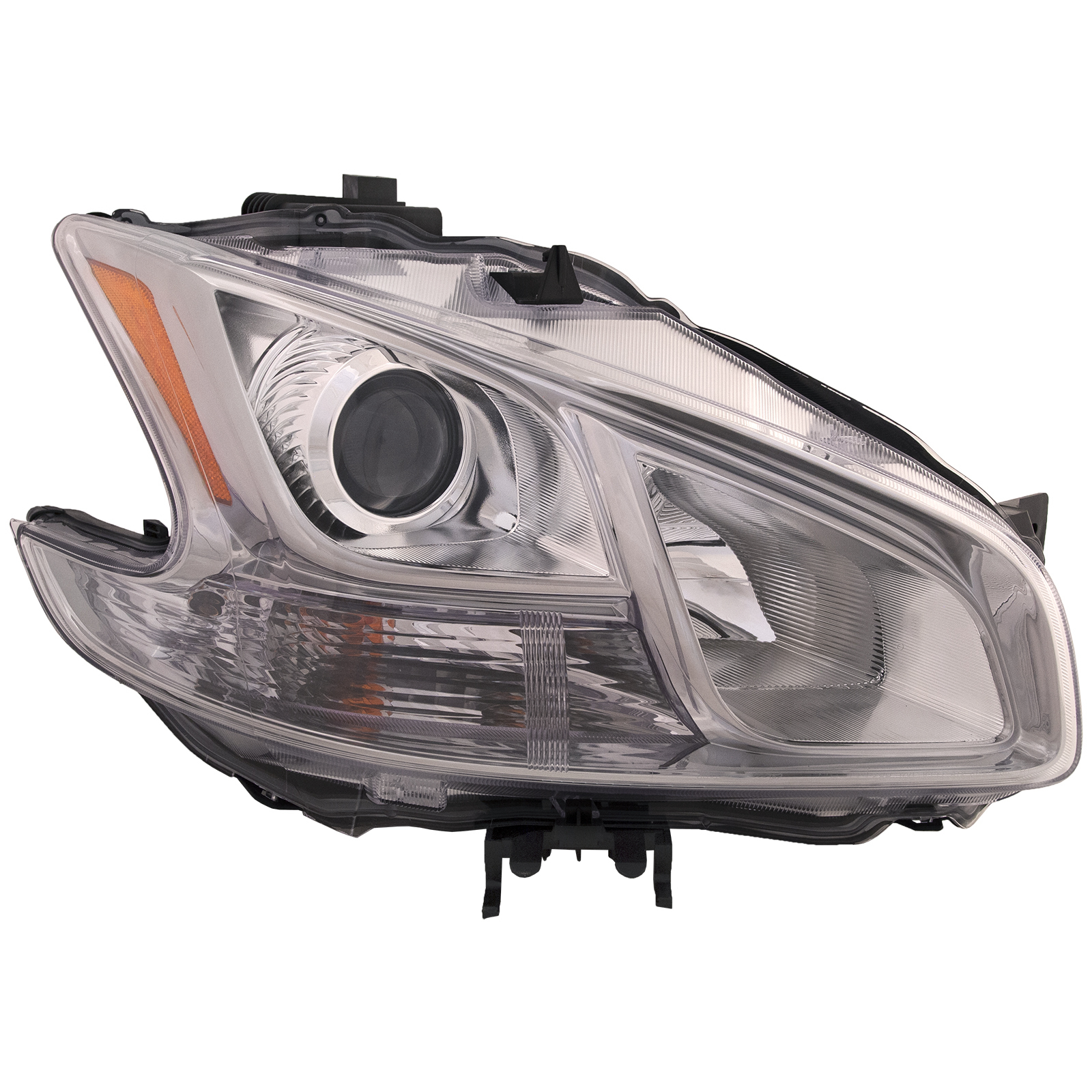 Right Passenger Side Headlight For 09-14 Nissan Maxima; CAPA Certified