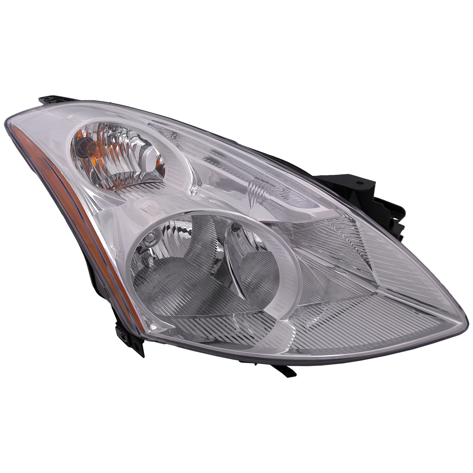 Right Passenger Side Headlight For 10-12 Nissan Altima; CAPA Certified