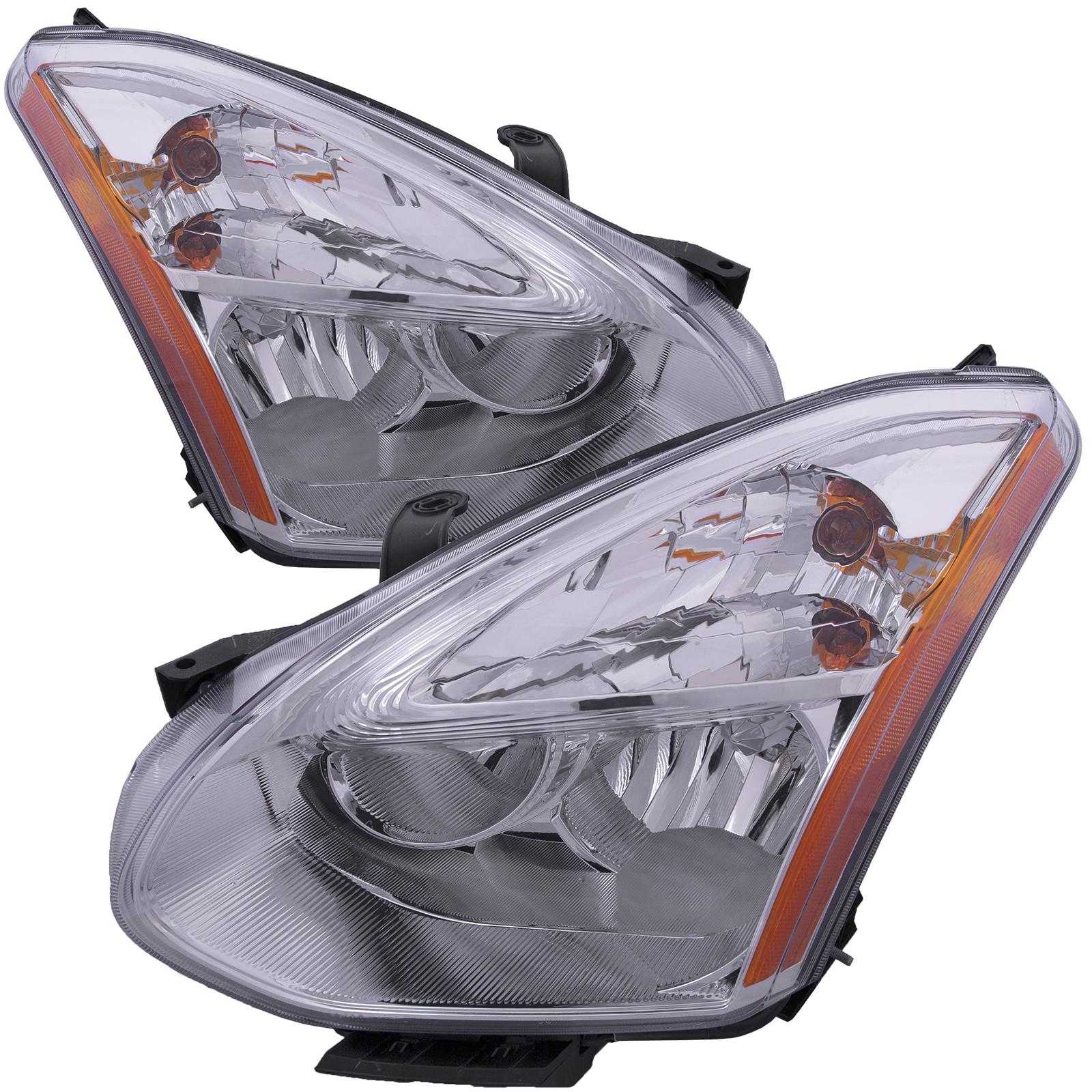 Headlight Set For 13 Nissan Rogue; CAPA Certified