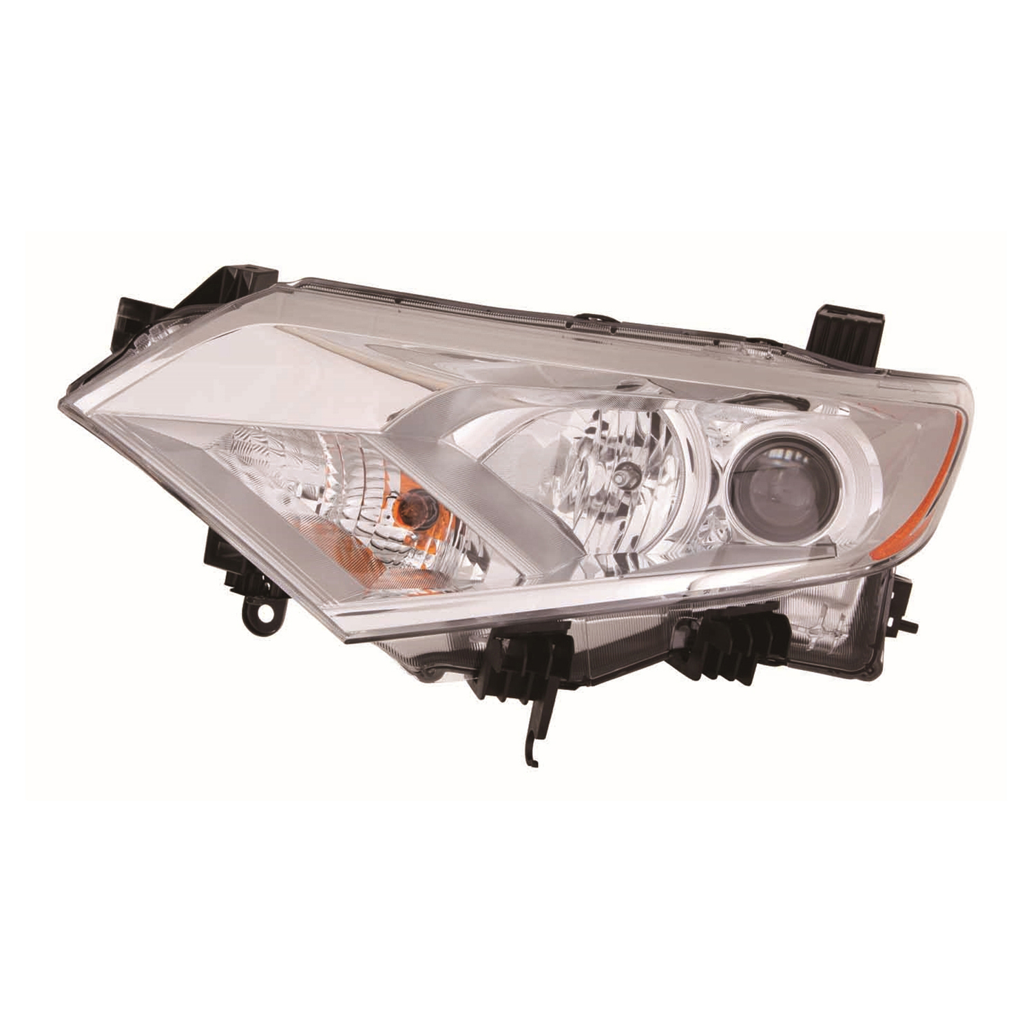Left Driver Side Headlight For 11 Nissan Quest; CAPA Certified