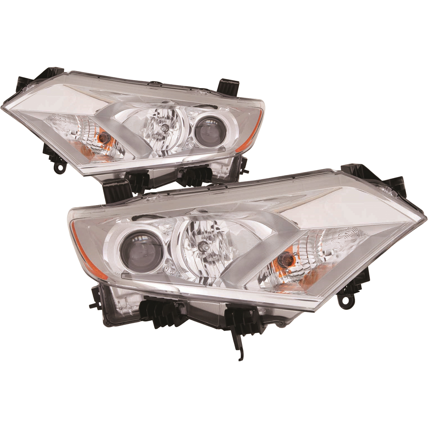 Headlight Set For 11 Nissan Quest; CAPA Certified