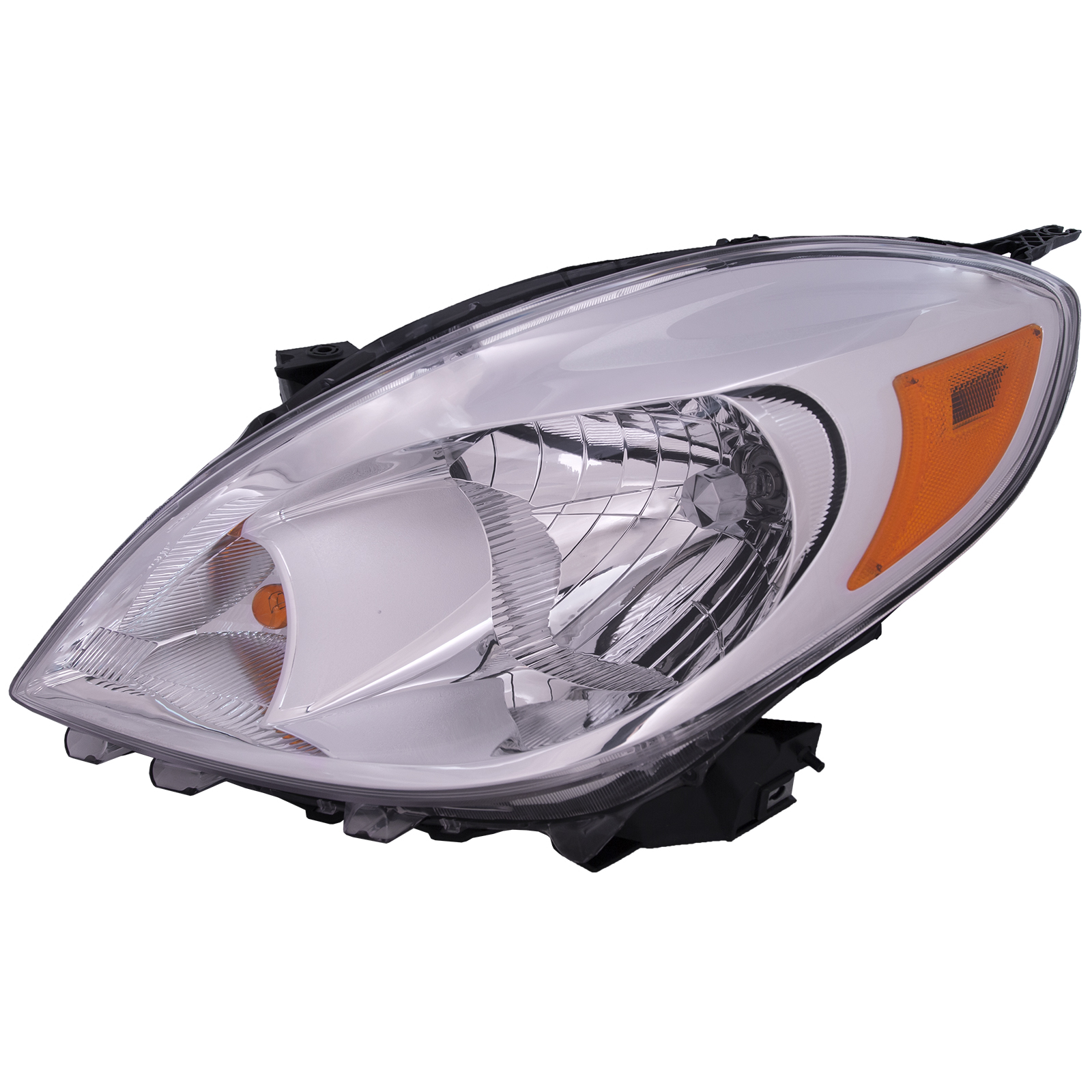 Left Driver Side Headlight For 12-14 Nissan Versa; CAPA Certified