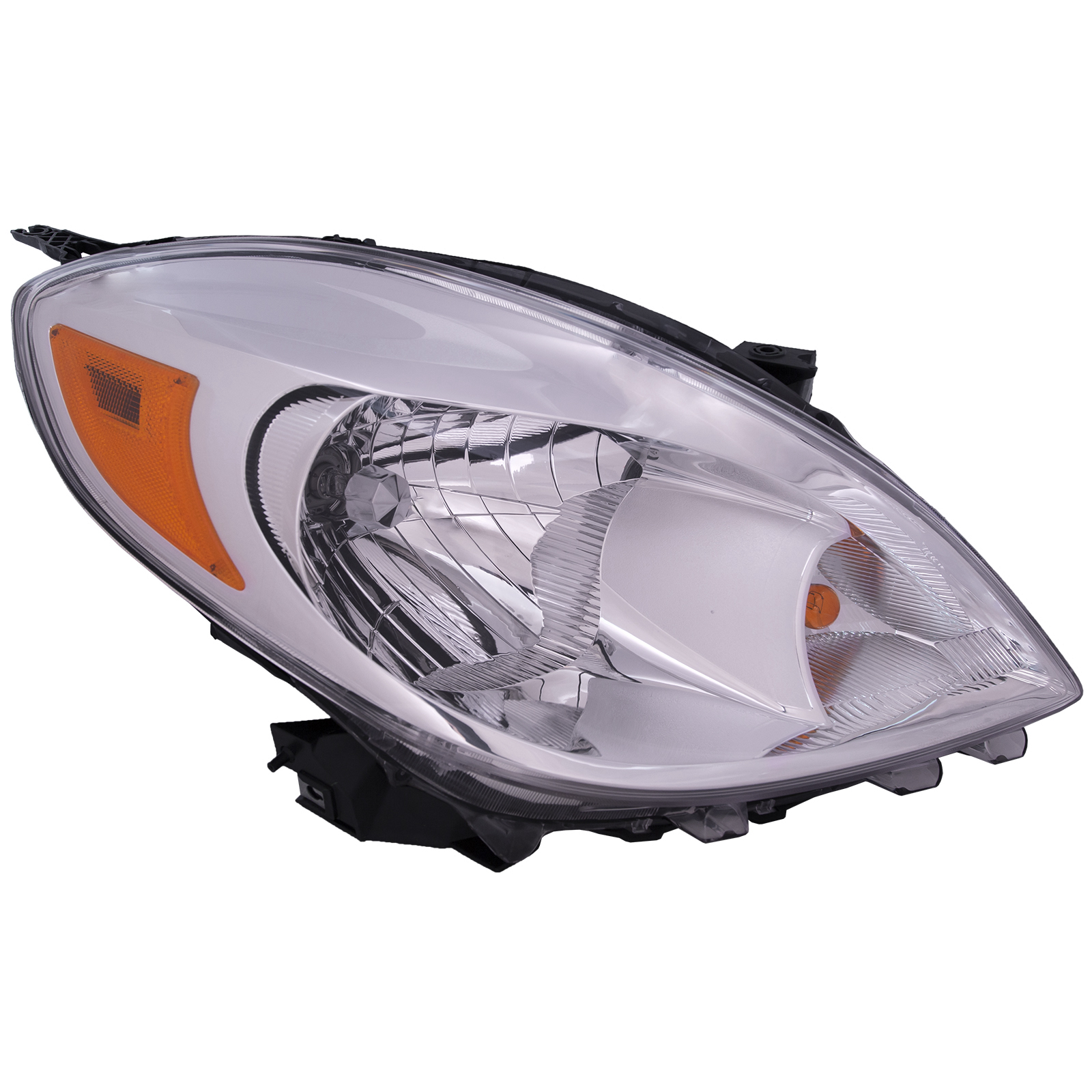 Right Passenger Side Headlight For 12-14 Nissan Versa; CAPA Certified