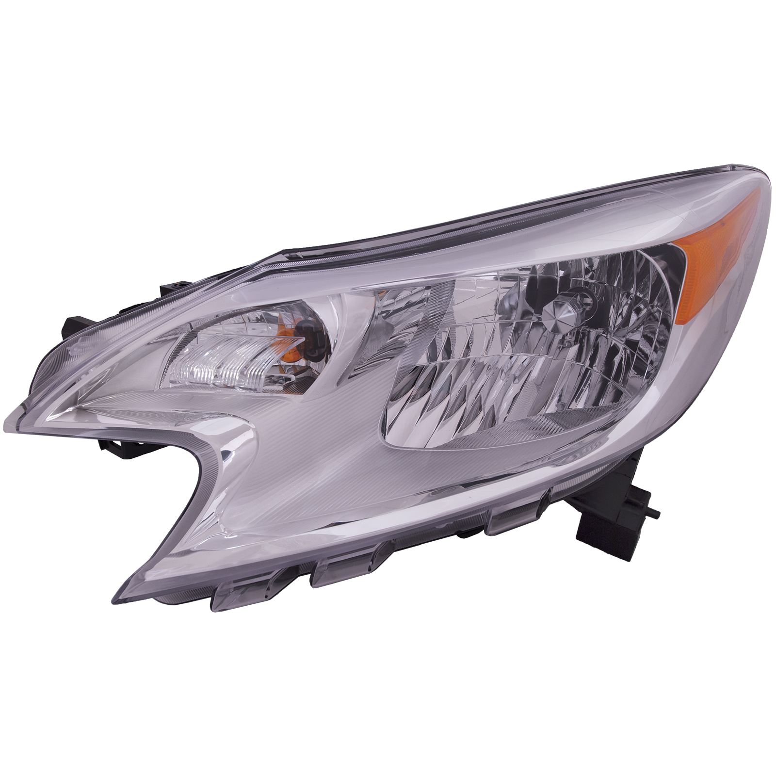 Left Driver Side Headlight For 14-16 Nissan Versa Note; CAPA Certified