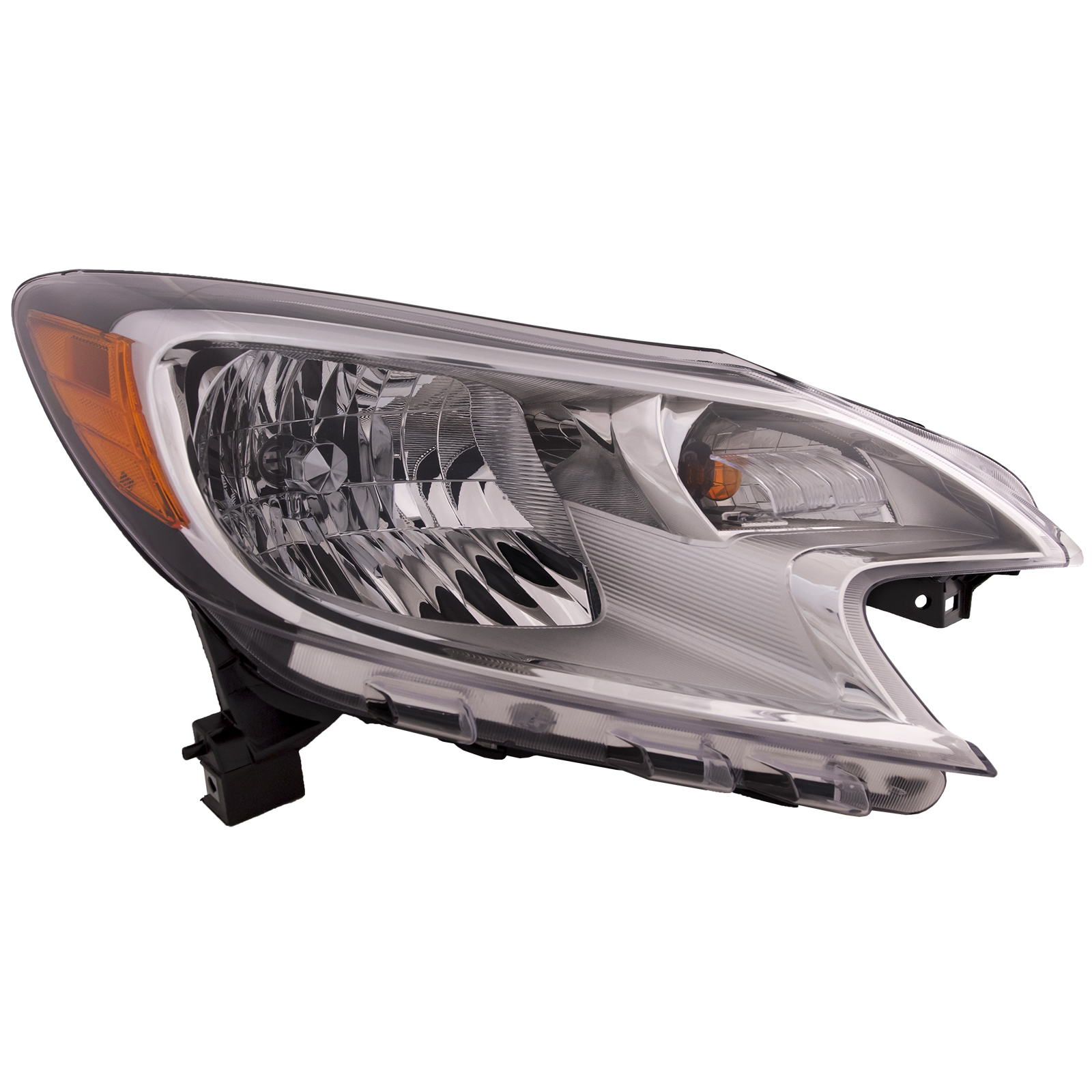 Right Passenger Side Headlight For 15-16 Nissan Versa Note; CAPA Certified