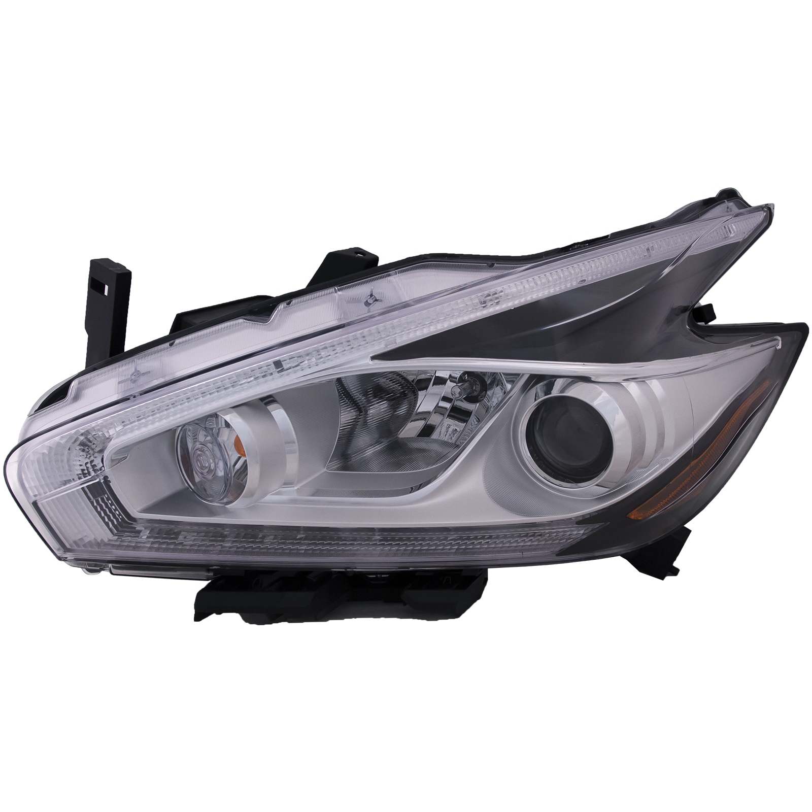 Left Driver Side Headlight For 15-16 Nissan Murano; CAPA Certified