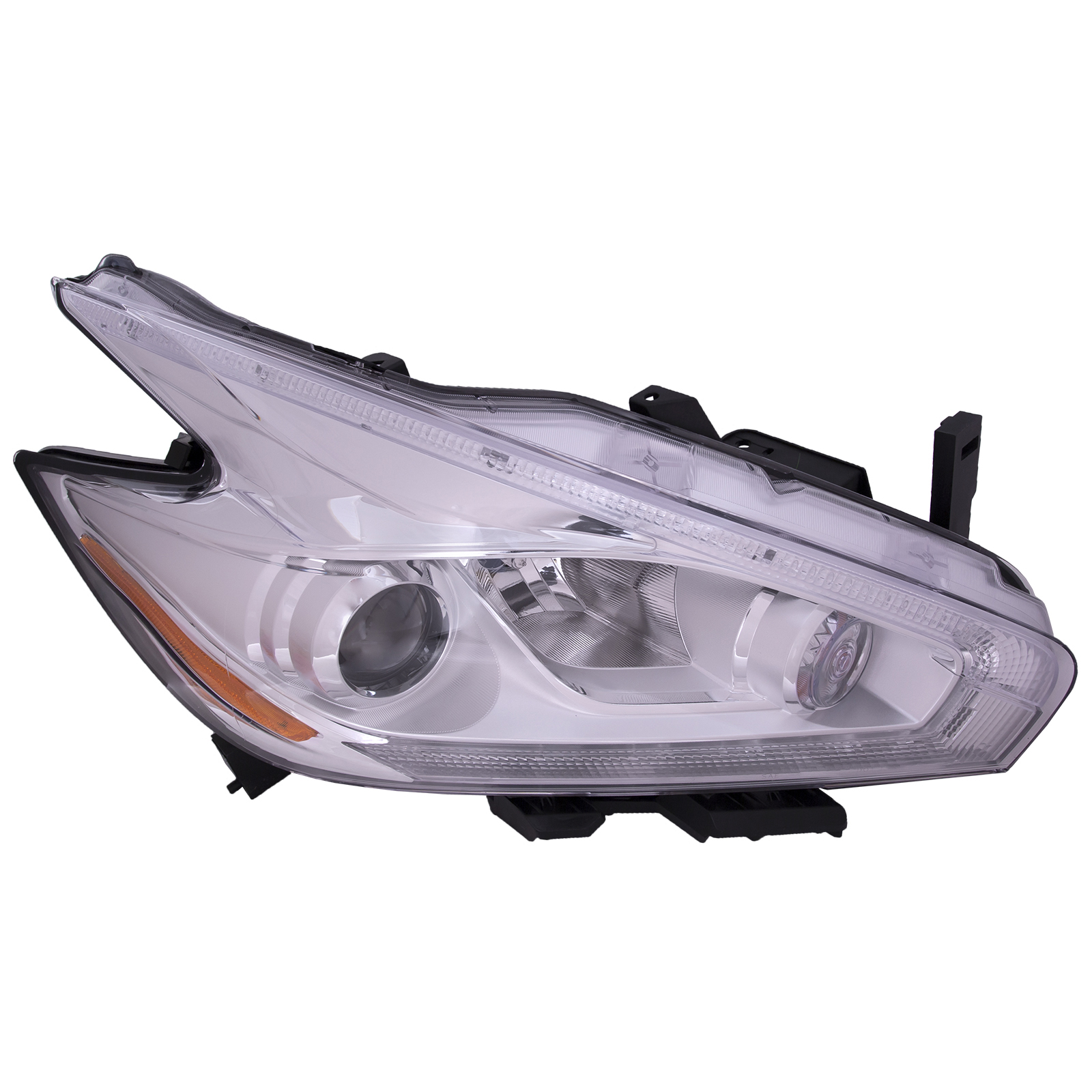 Right Passenger Side Headlight For 16-18 Nissan Murano; CAPA Certified