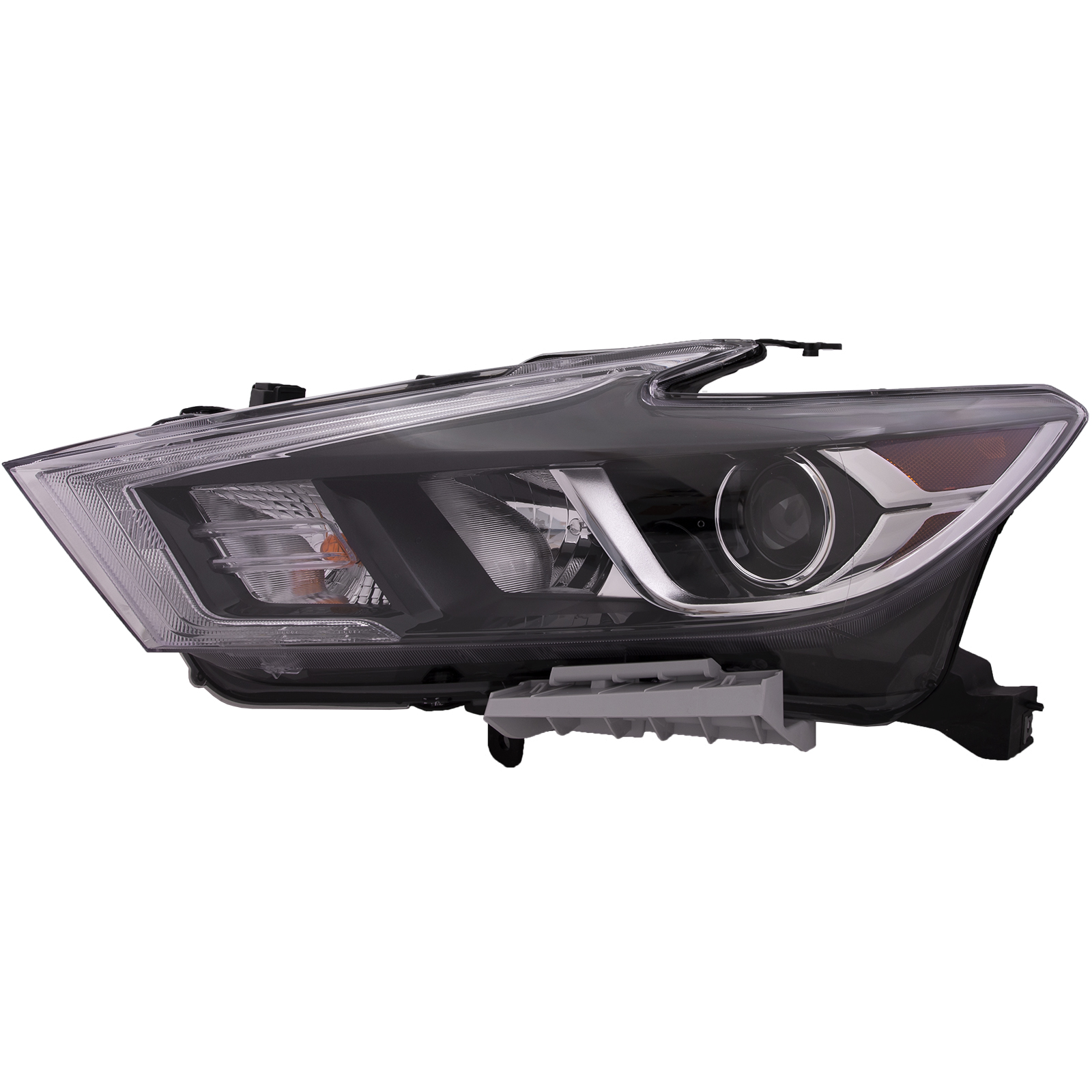 Left Driver Side Headlight For 16-18 Nissan Maxima; CAPA Certified