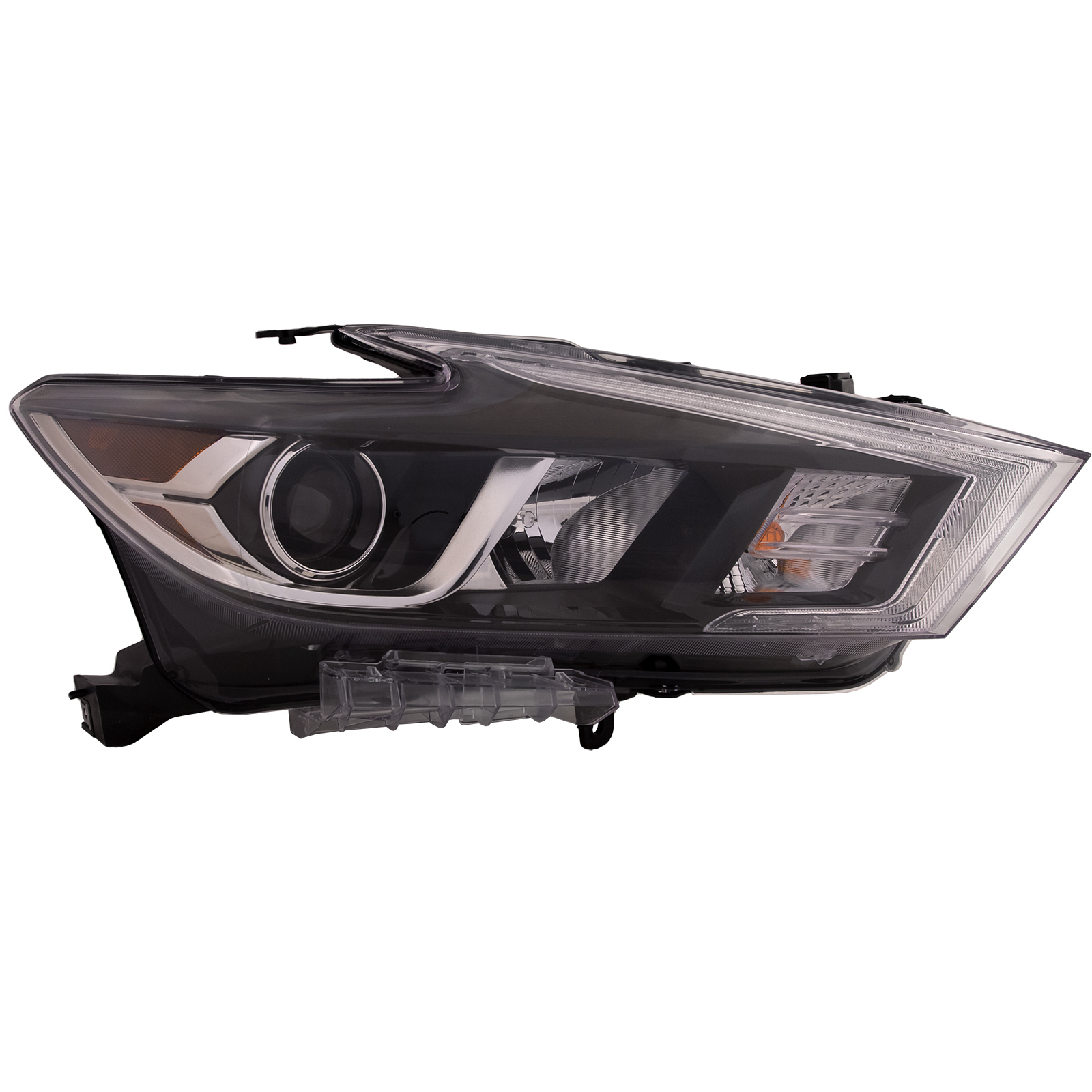 Right Passenger Side Headlight For 16-18 Nissan Maxima; CAPA Certified