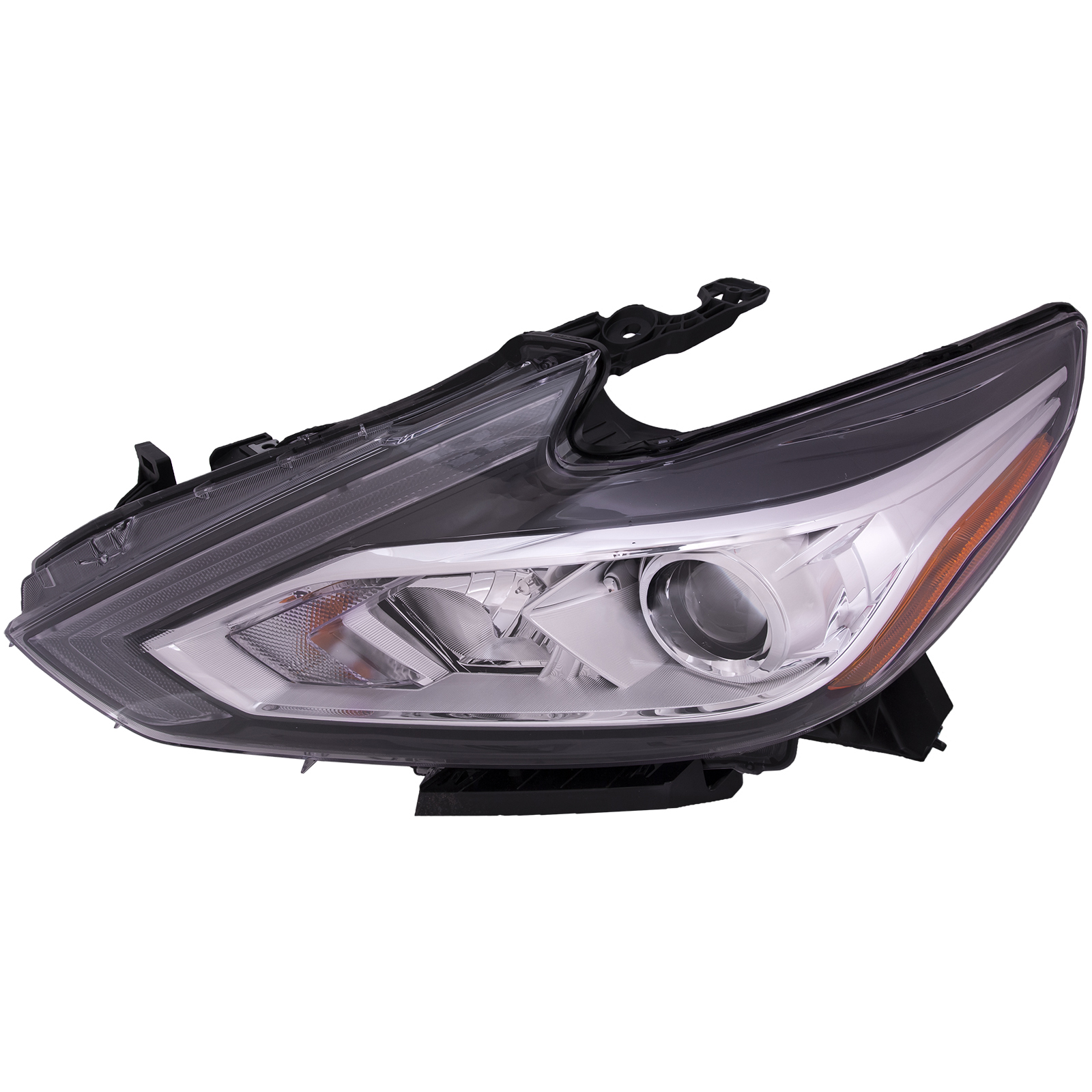 Left Driver Side Headlight For 16-18 Nissan Altima; CAPA Certified