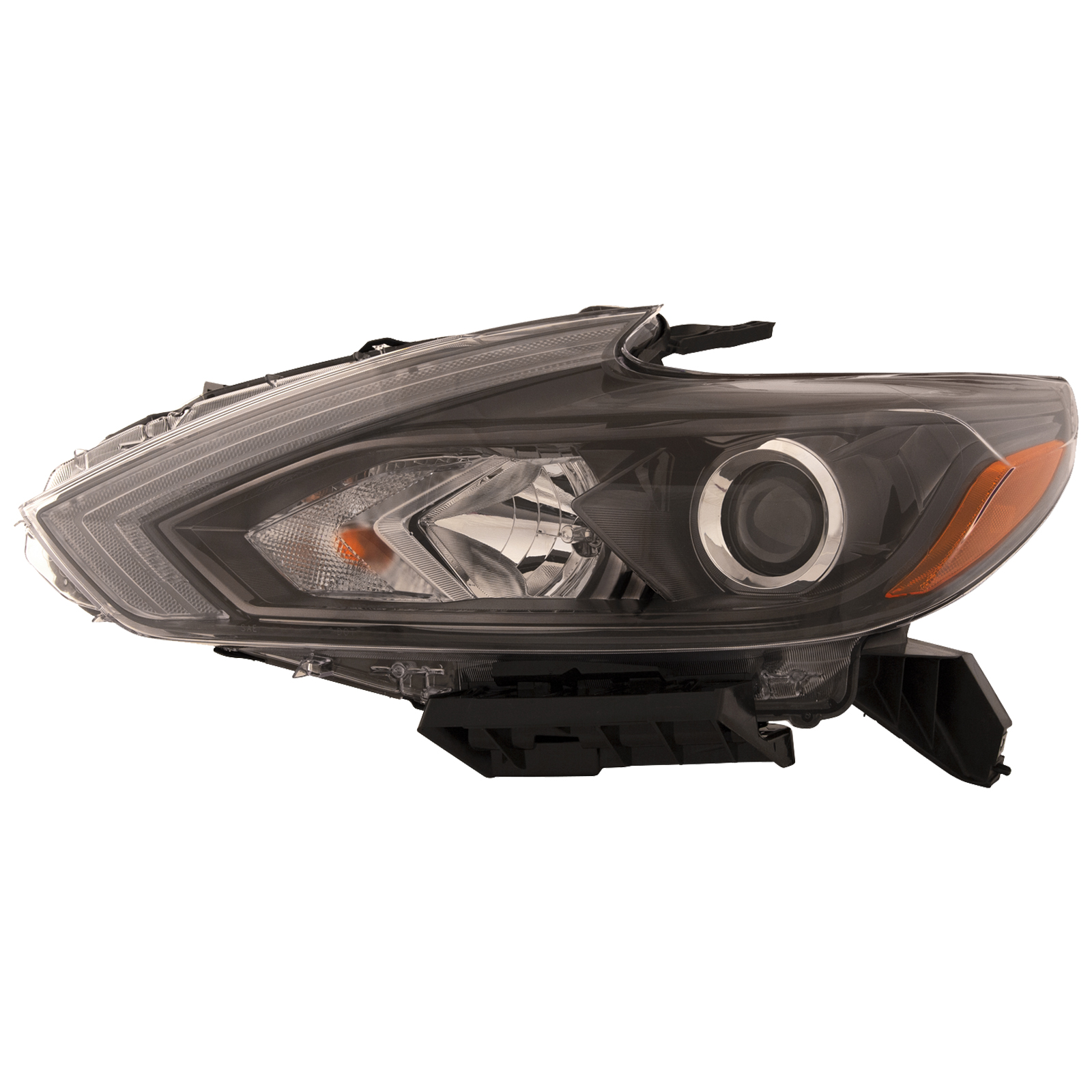 Left Driver Side Headlight For 16-18 Nissan Altima; CAPA Certified