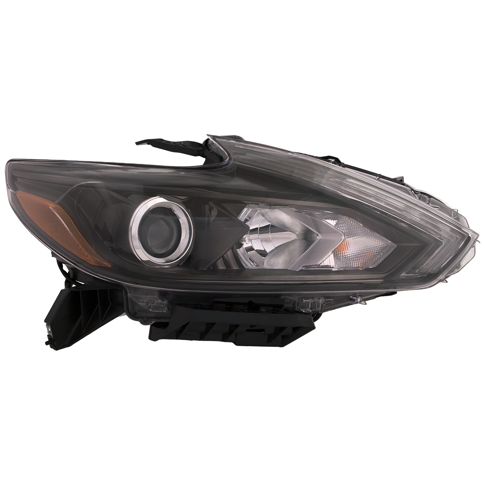 Right Passenger Side Headlight For 16-18 Nissan Altima; CAPA Certified