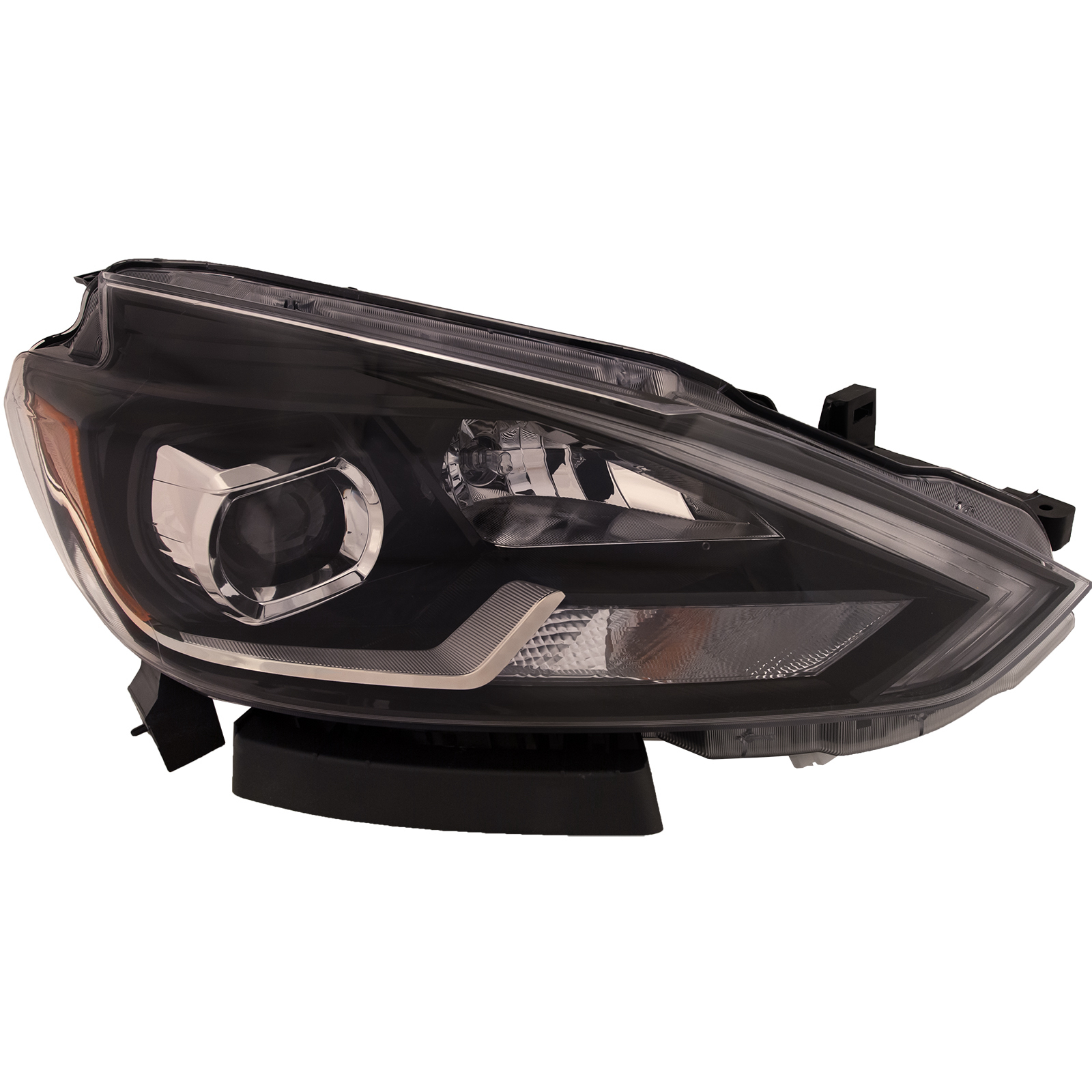 Right Passenger Side Headlight For 18-19 Nissan Sentra