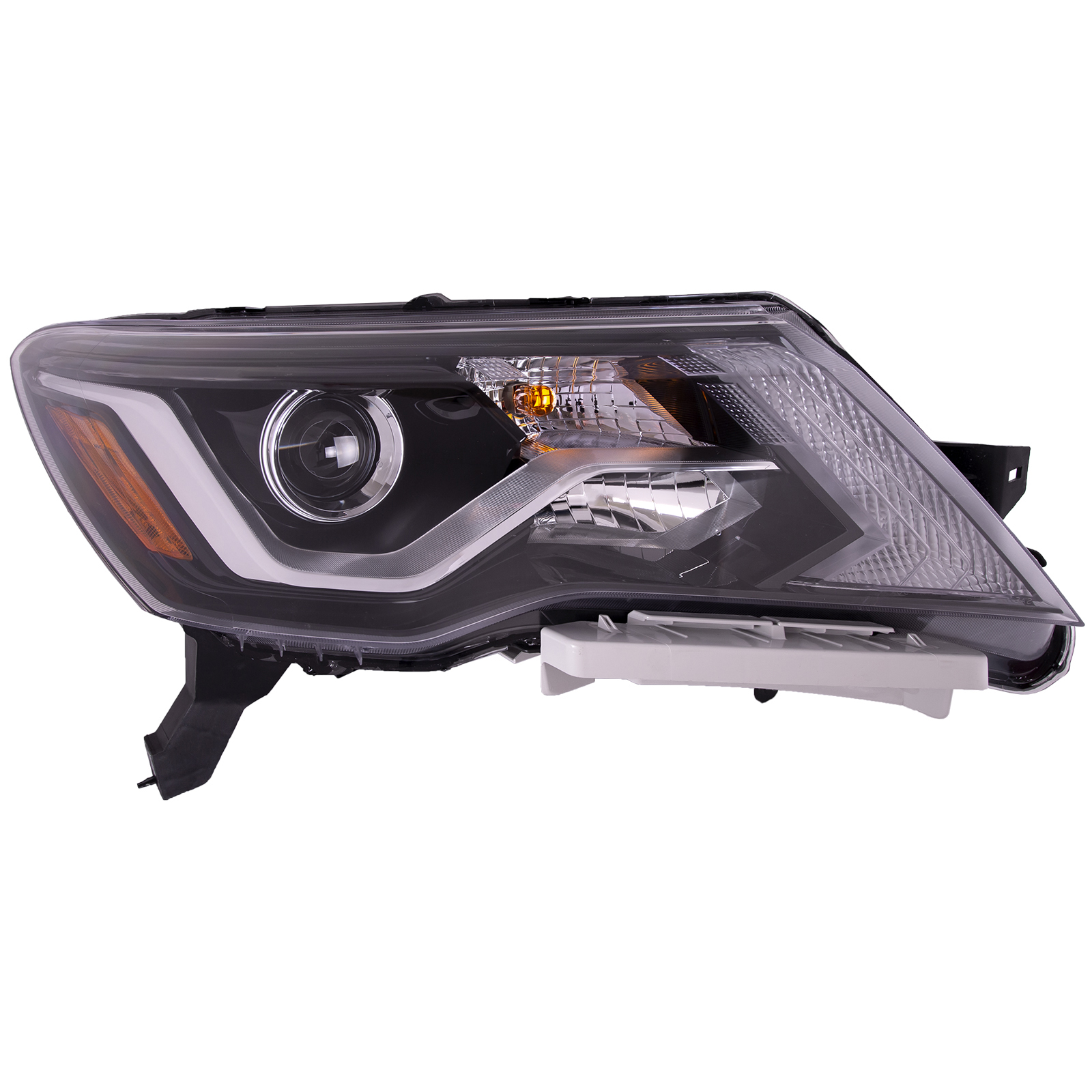 Right Passenger Side Headlight For 17-20 Nissan Pathfinder; CAPA Certified